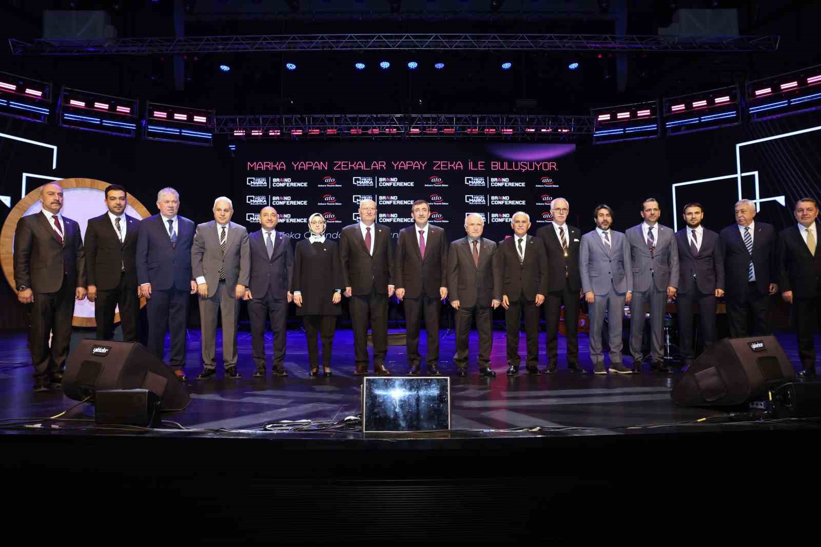 Cumhurbaşkanı Yardımcısı Yılmaz: "Hedefimiz çok daha güçlü bir şekilde Ankara’yı teknoloji üreten, değer oluşturan ve güçlü bir marka kimliği taşıyan bir şehir konumuna taşımaktır"
