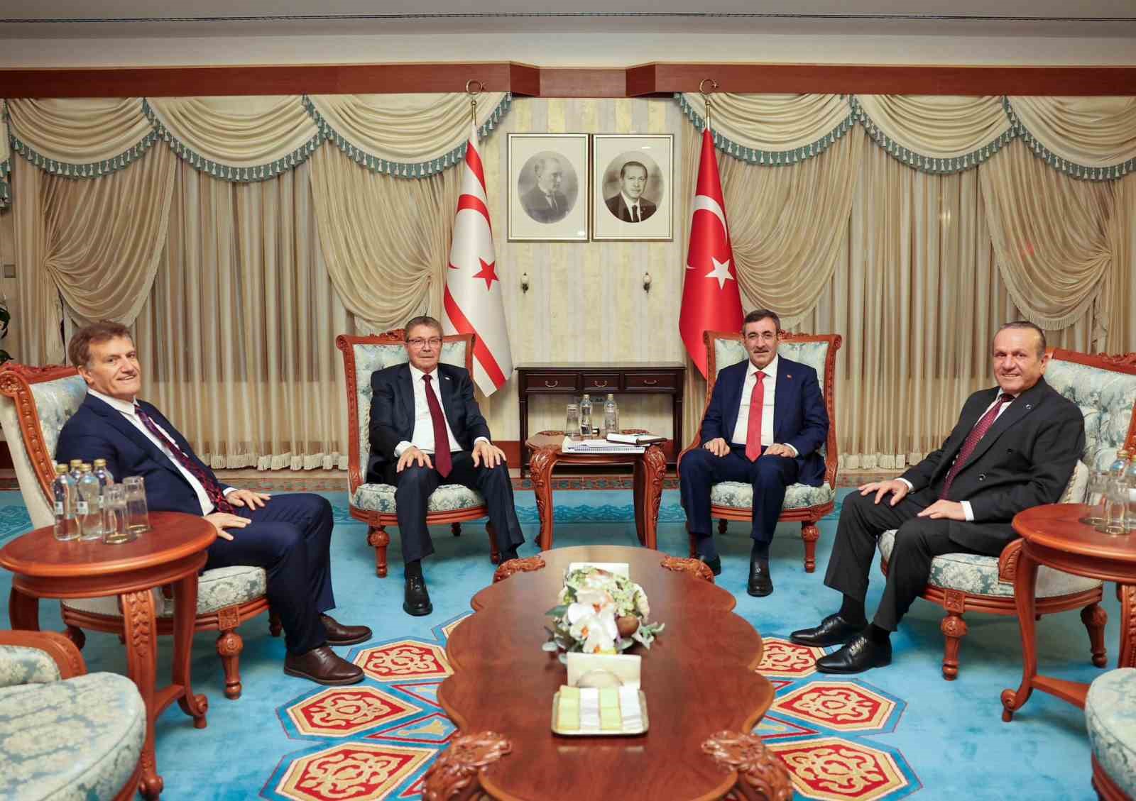 Cumhurbaşkanı Yardımcısı Yılmaz: "KKTC’yi Doğu Akdeniz’in parlayan bir yıldızı olarak geleceğe taşımak en büyük hedefimizdir"
