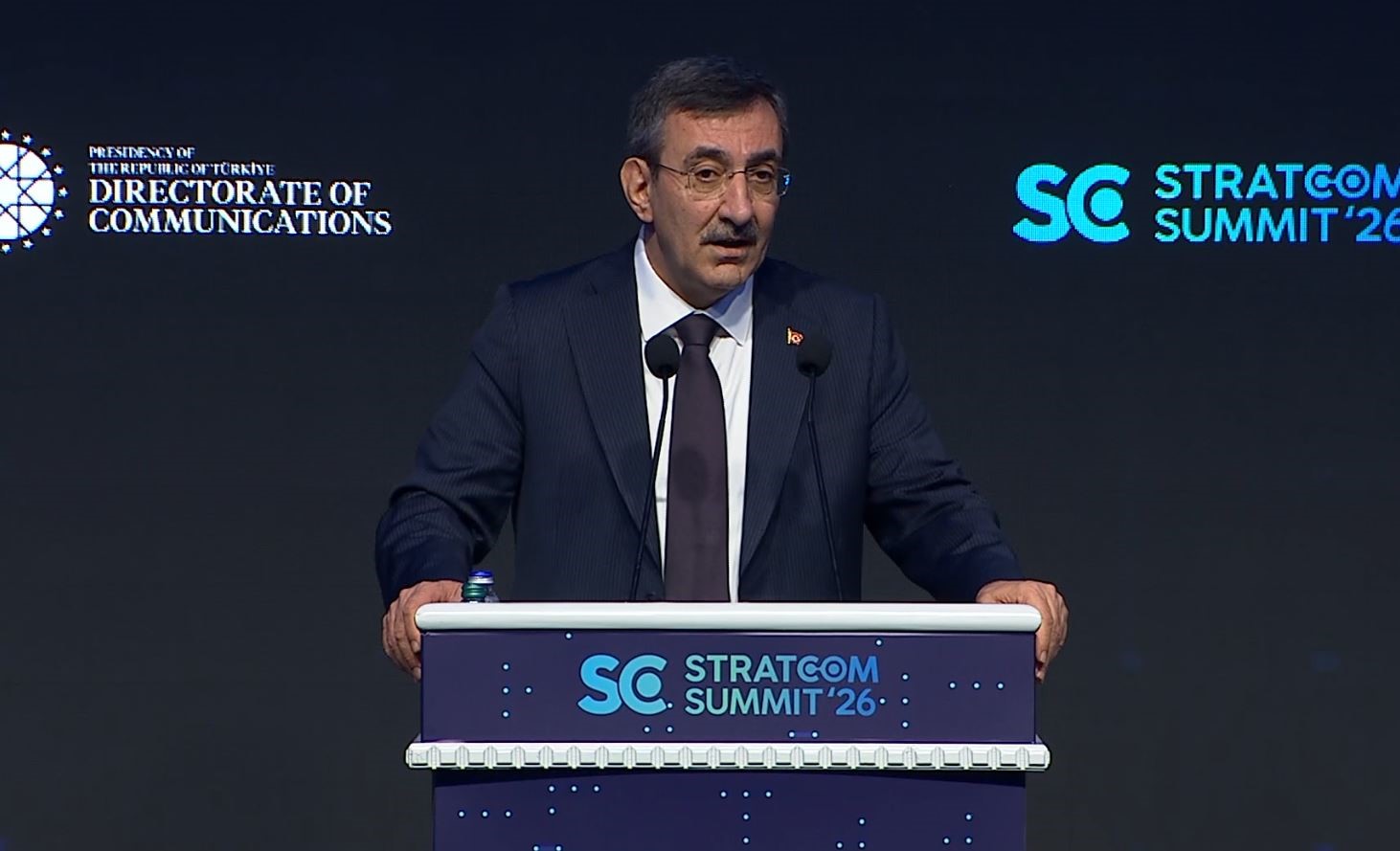 Cumhurbaşkanı Yardımcısı Yılmaz: "Türkiye barıştan yana, diplomasiden yana, savaşlara karşı tutumunu net bir şekilde sergiliyor"
