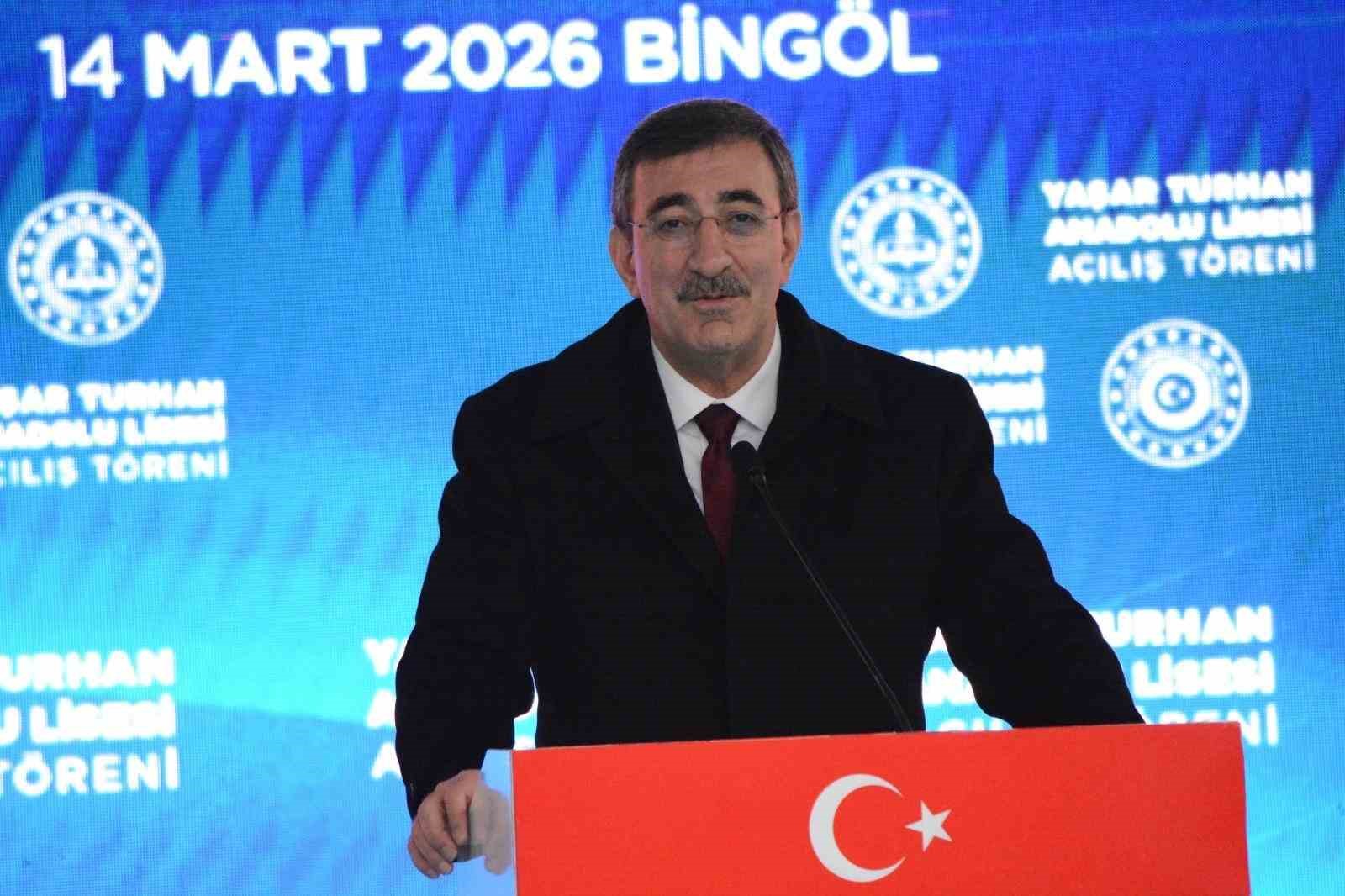 Cumhurbaşkanı Yardımcısı Yılmaz: "Türkiye Cumhuriyeti olarak biz hem haklı hem güçlü olacağız"
