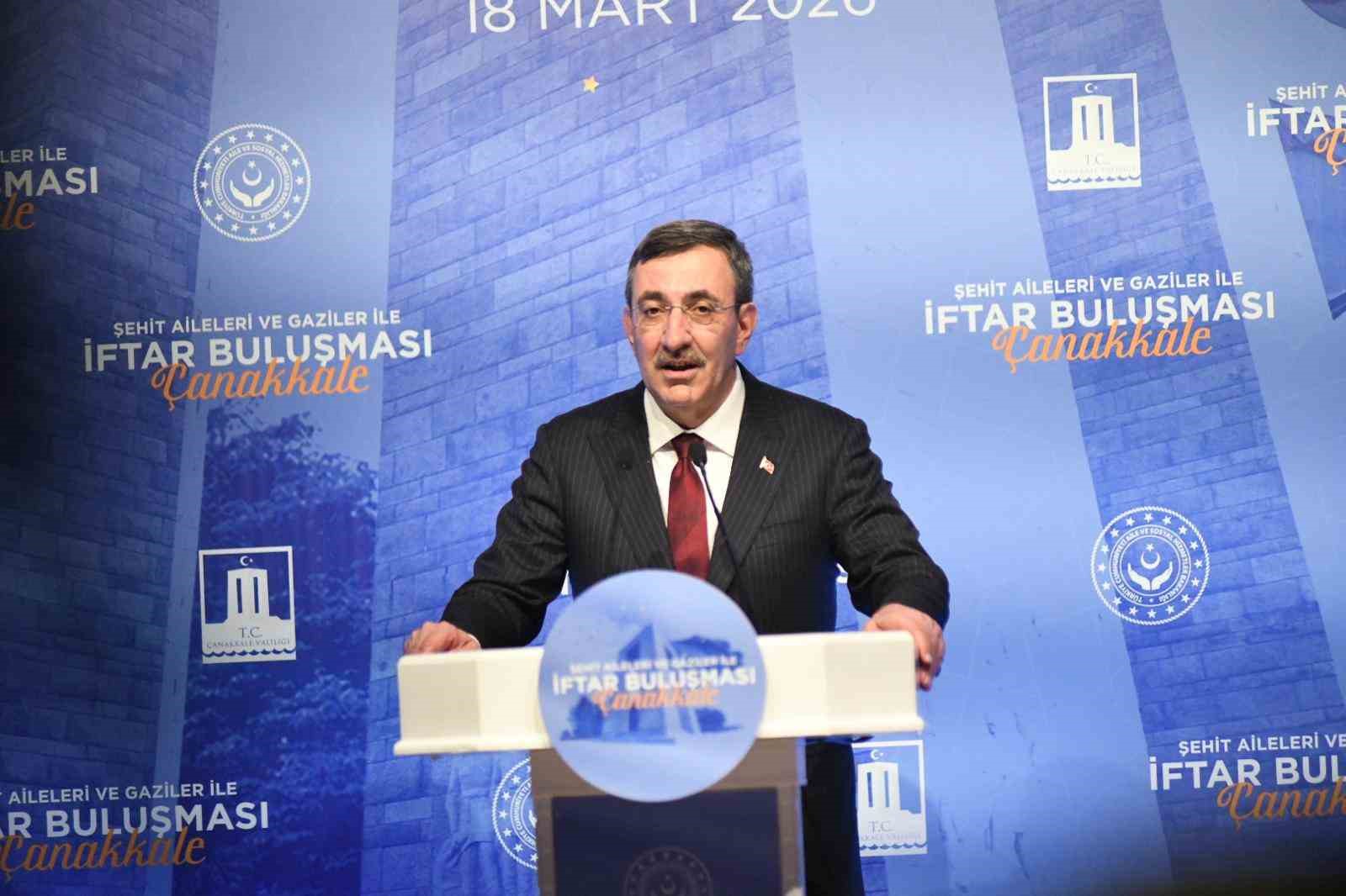 Cumhurbaşkanı Yardımcısı Yılmaz: "Türkiye, dışarıda dengeli bir siyaset yürütürken içeride huzuru kalıcı hale getirecek adımlarını aynı istikamette sürdürüyor"
