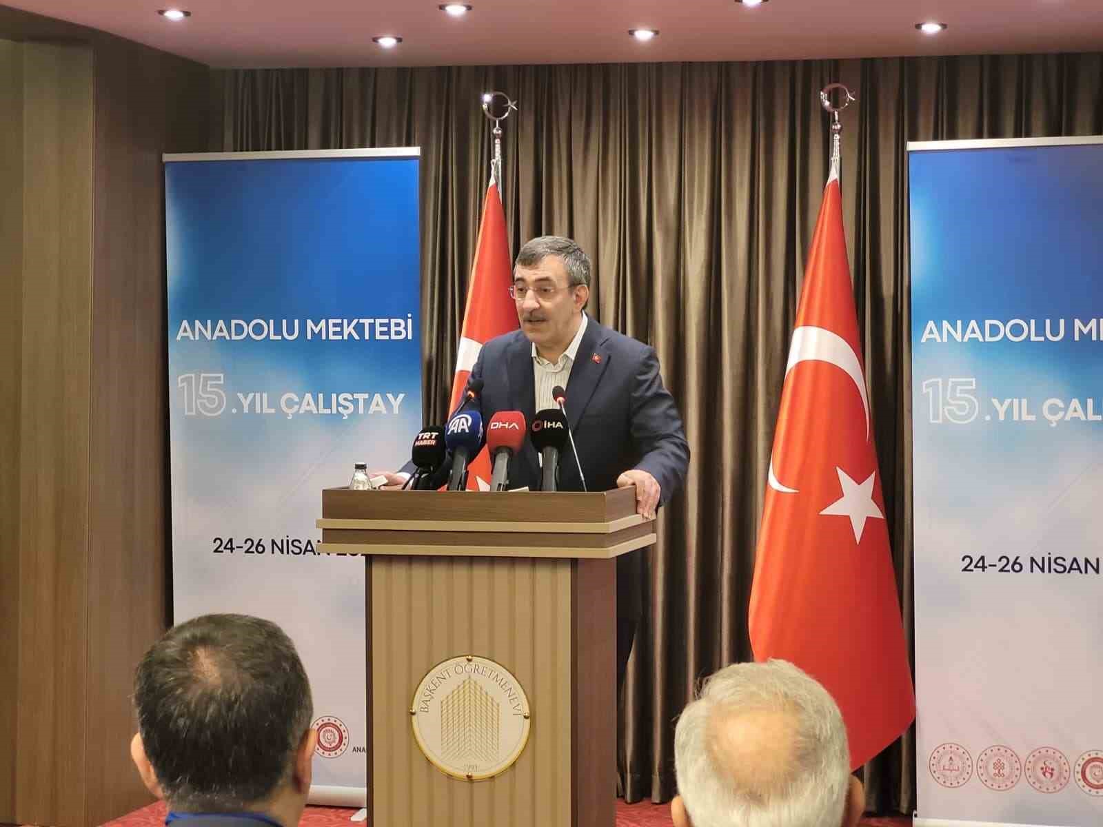 Cumhurbaşkanı Yardımcısı Yılmaz: "Ülkemiz, dünyanın önde gelen yükseköğretim sistemlerinden biri haline gelmiştir"
