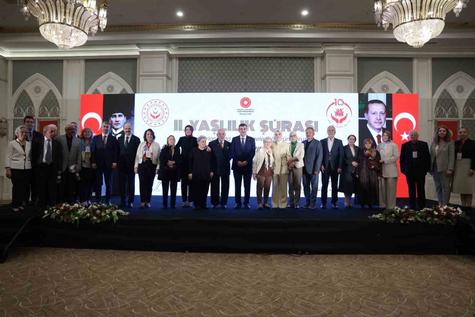 Cumhurbaşkanı Yardımcısı Yılmaz: "‘Uzun Süreli Bakım Sigortası’ sisteminin hayata geçirilmesine yönelik çalışmaları sürdürüyoruz"
