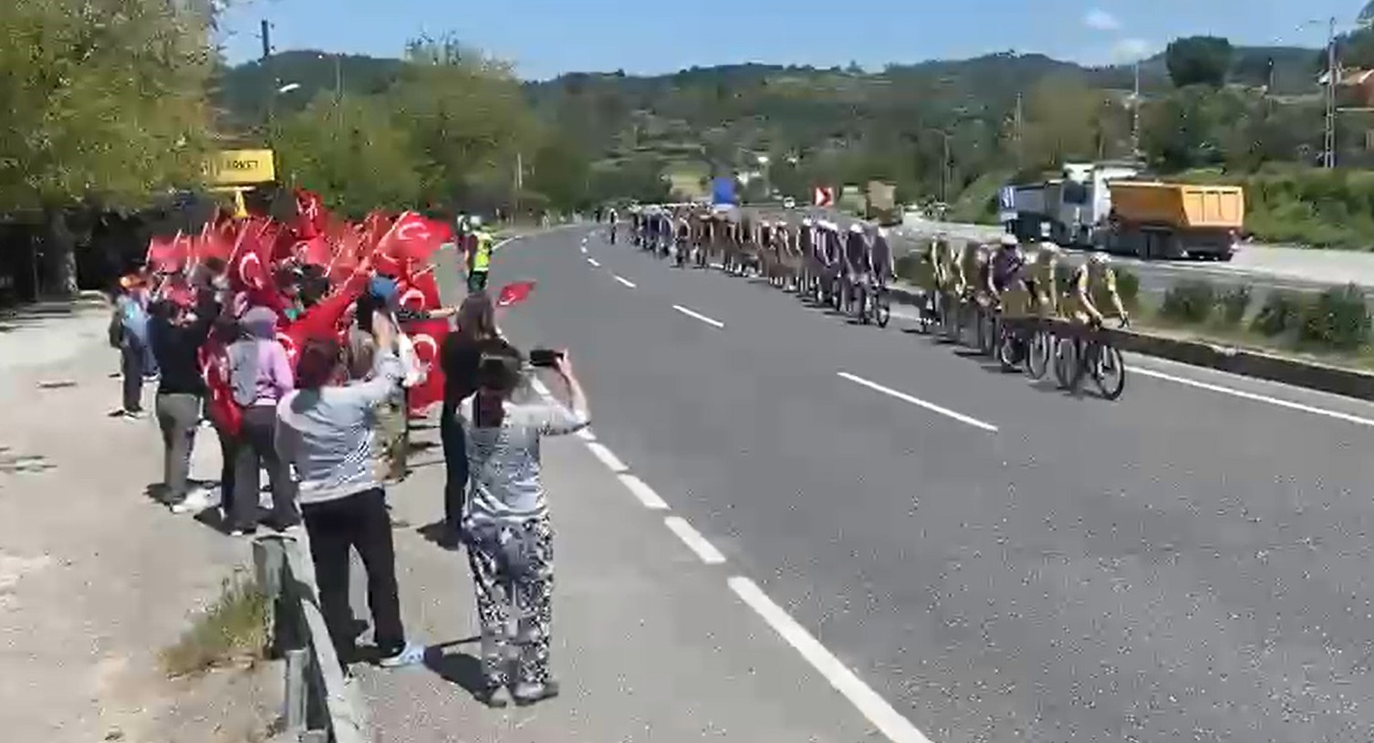 Cumhurbaşkanlığı 61. Türkiye Bisiklet Turu Yatağan’dan geçti

