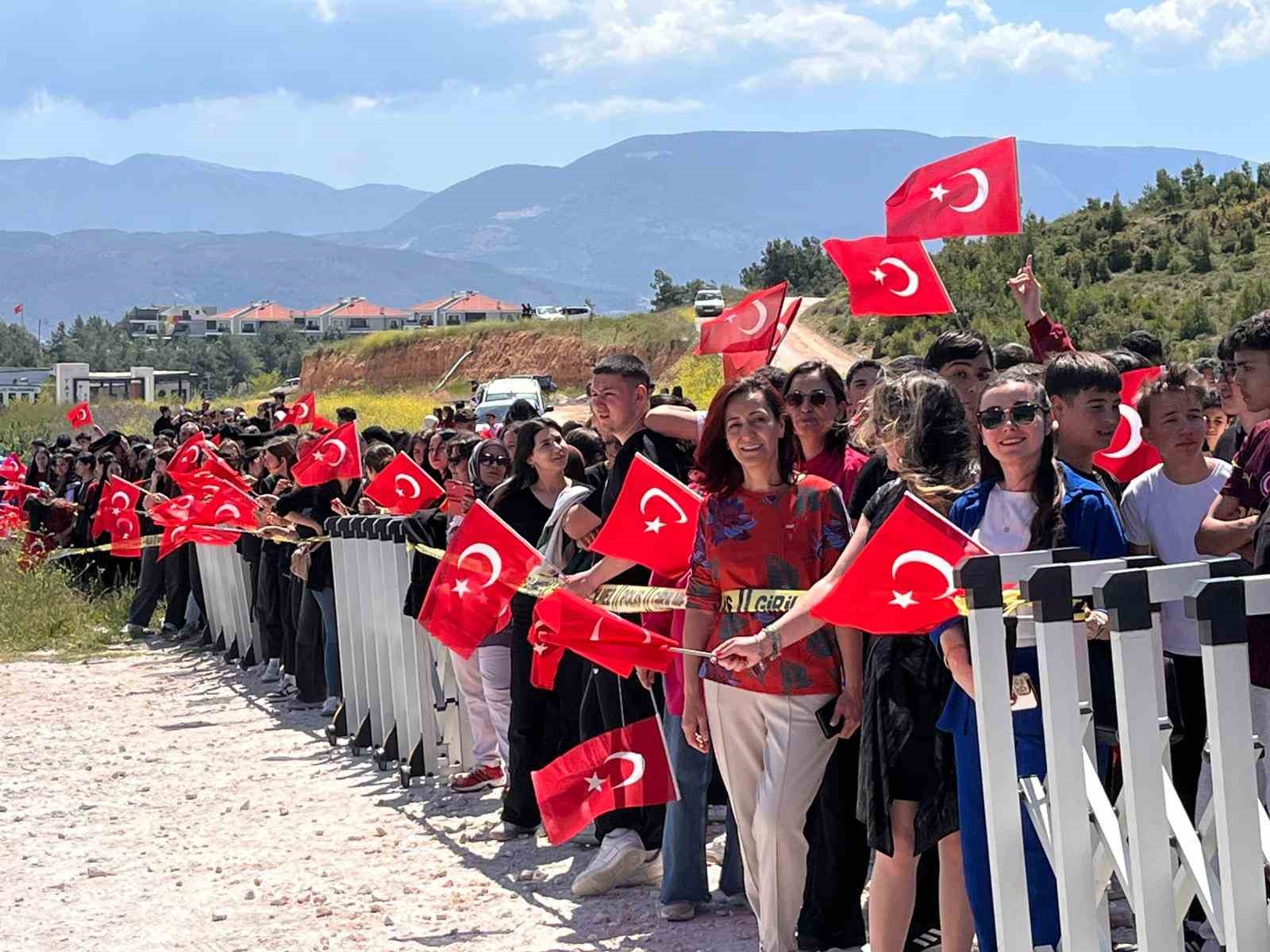 Cumhurbaşkanlığı 61. Türkiye Bisiklet Turu Yatağan’dan geçti

