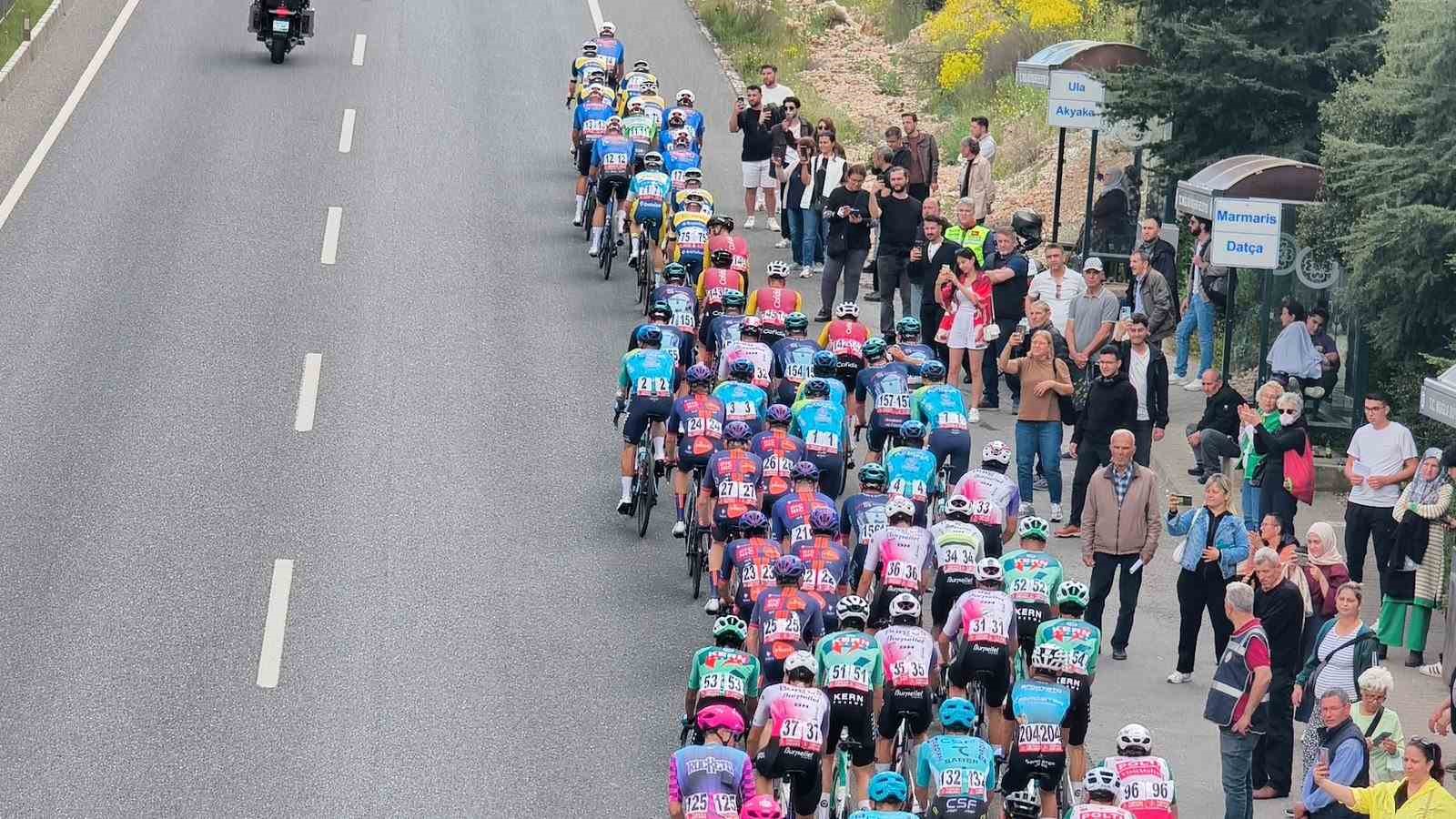 Cumhurbaşkanlığı Bisiklet Turu’nda Menteşe’de coşkulu karşılama
