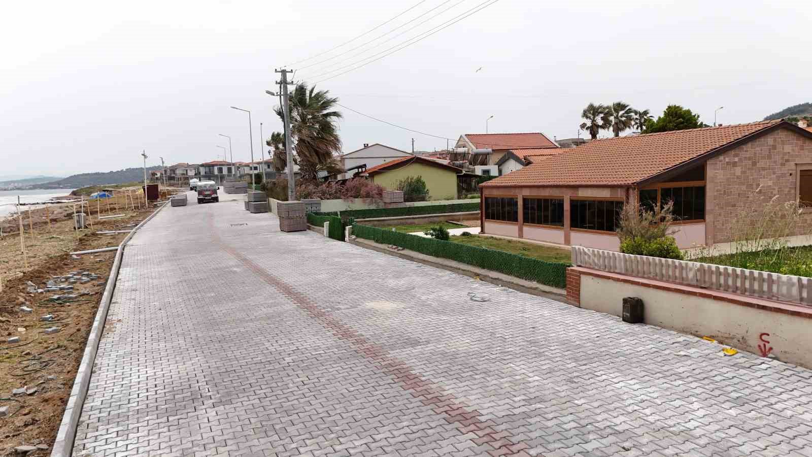 Cunda Adası’nda yol hamlesi
