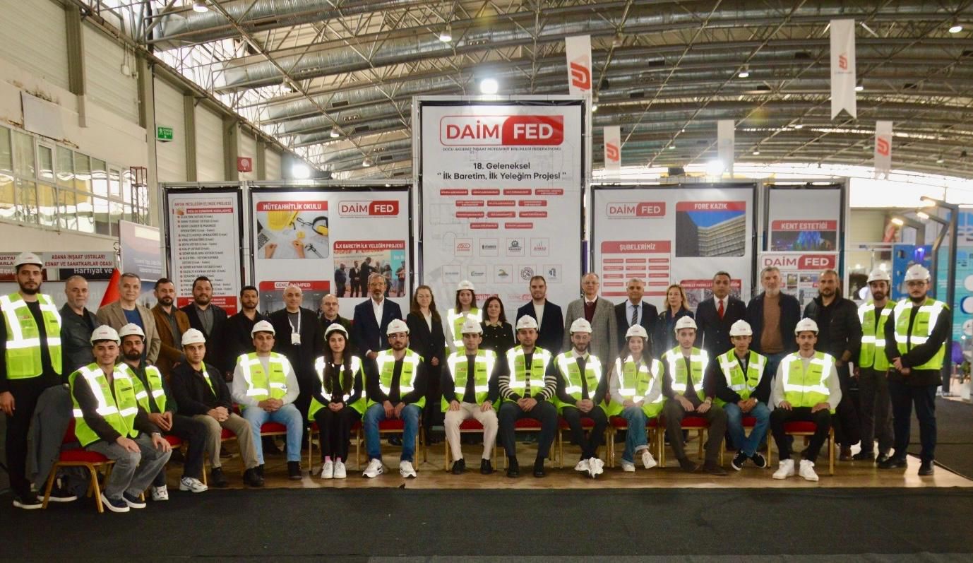 DAİMFED, Çukurova İnşaat Fuarı’na damga vurdu
DAİMFED, Çukurova İnşaat Fuarı’na damga vurdu