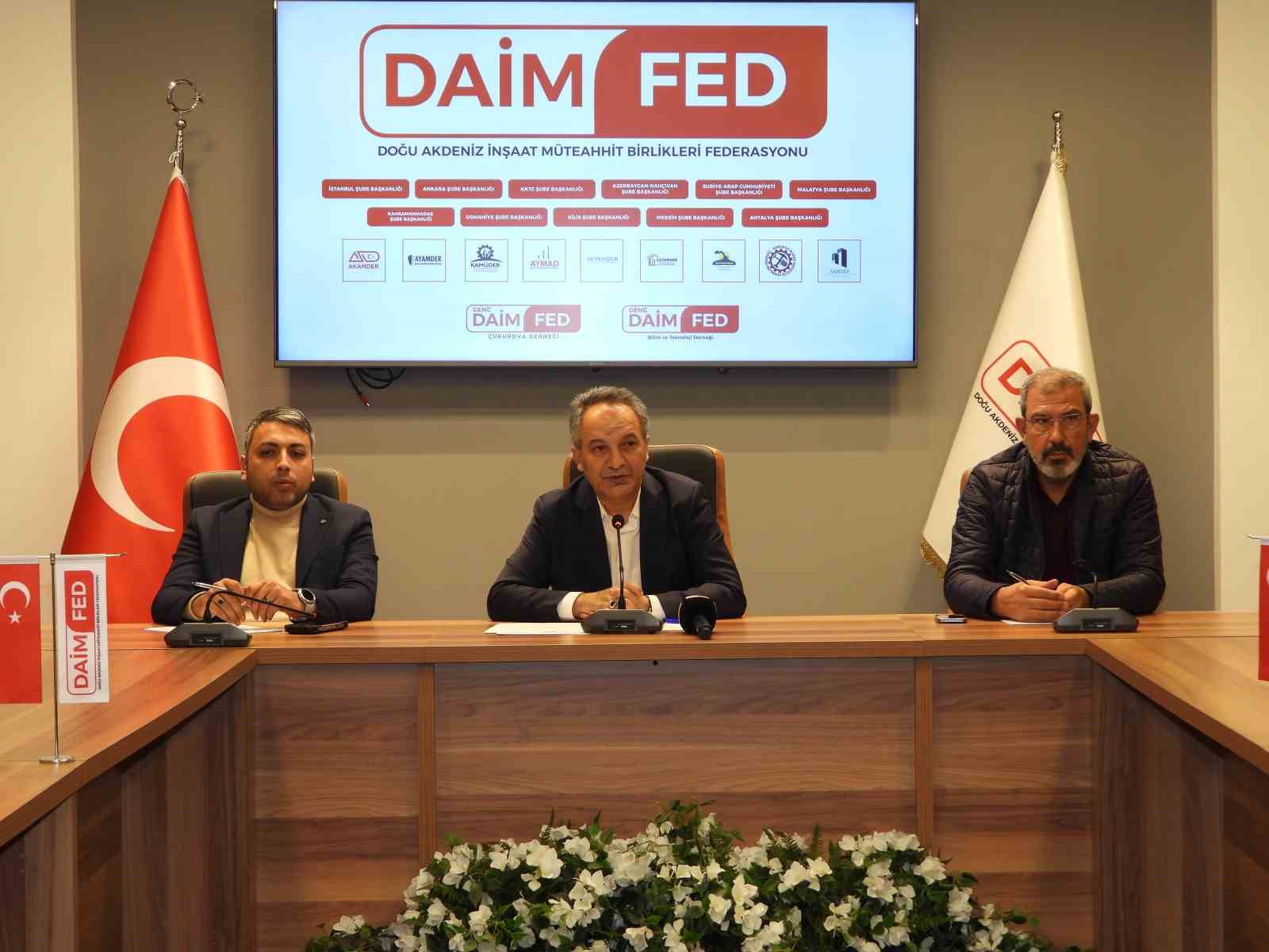 DAİMFED Genel Başkanı Karslıoğlu: "Geri kazanım sistemleri artık vazgeçilmez"
DAİMFED Genel Başkanı Karslıoğlu: "Geri kazanım sistemleri artık vazgeçilmez"