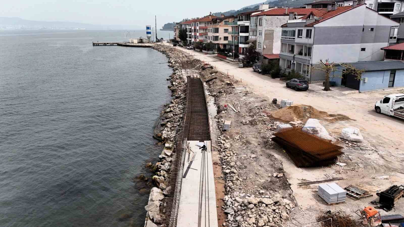 Dalgı kırıcı set Ulaşlı’da deniz taşkınlarına ’dur’ diyecek
