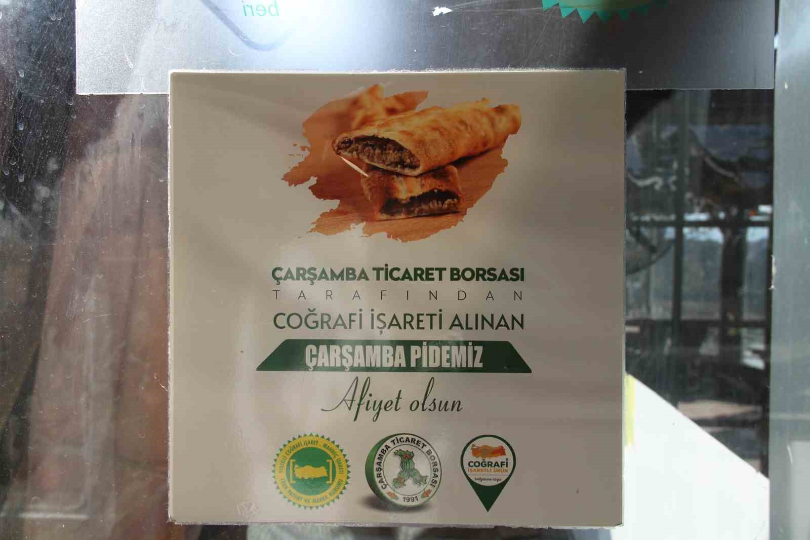 Damak çatlatan tescilli lezzet: Çarşamba Pidesi
