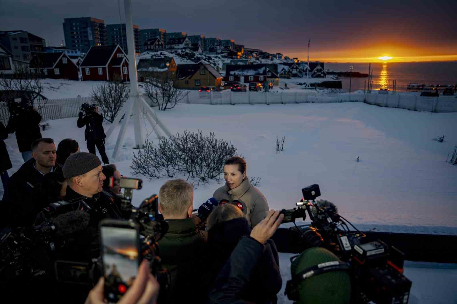 Danimarka Başbakanı Frederiksen, Grönland’da
