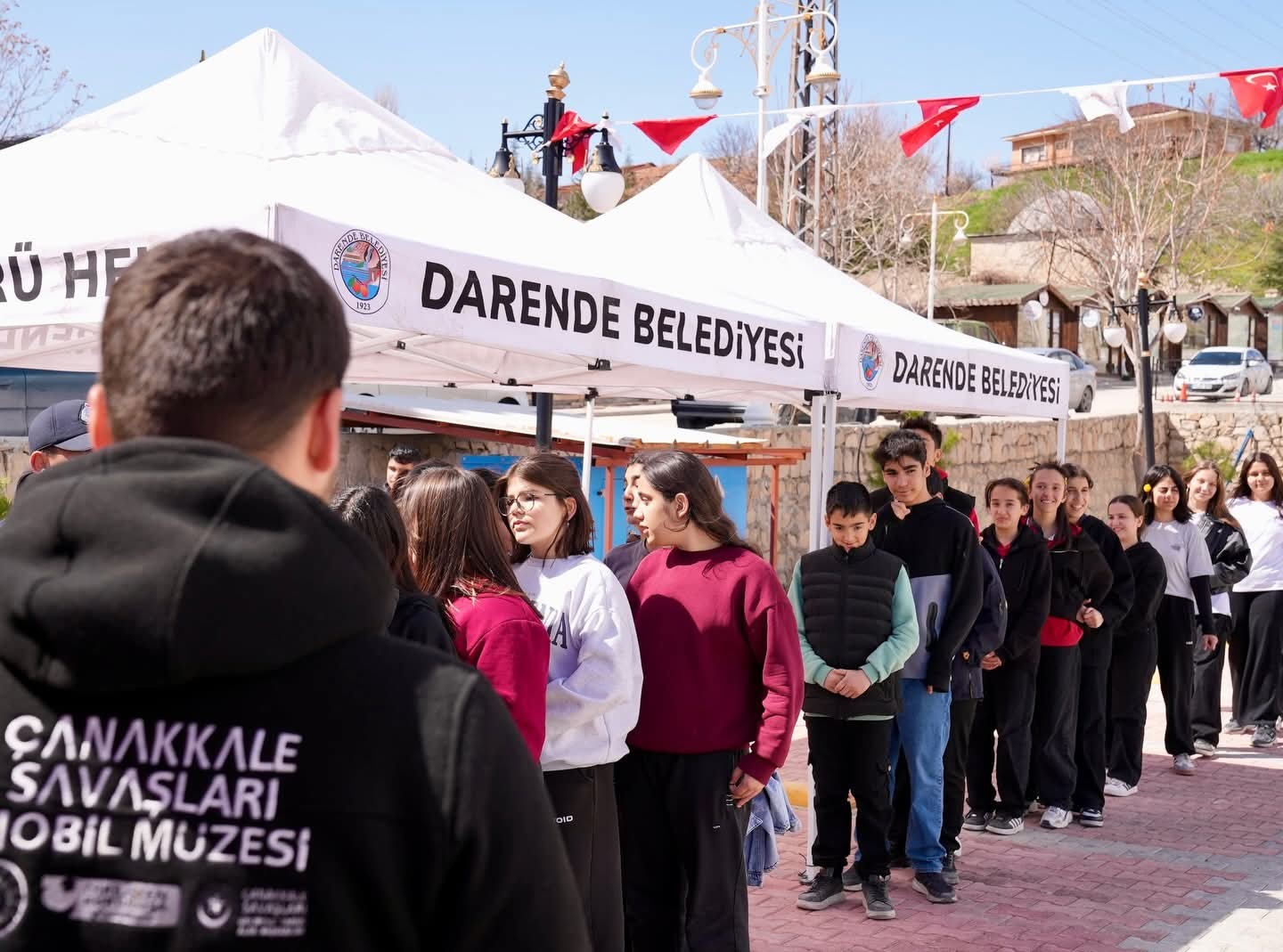 Darende’de "Çanakkale Savaşları Mobil Müzesi"ne yoğun ilgi
