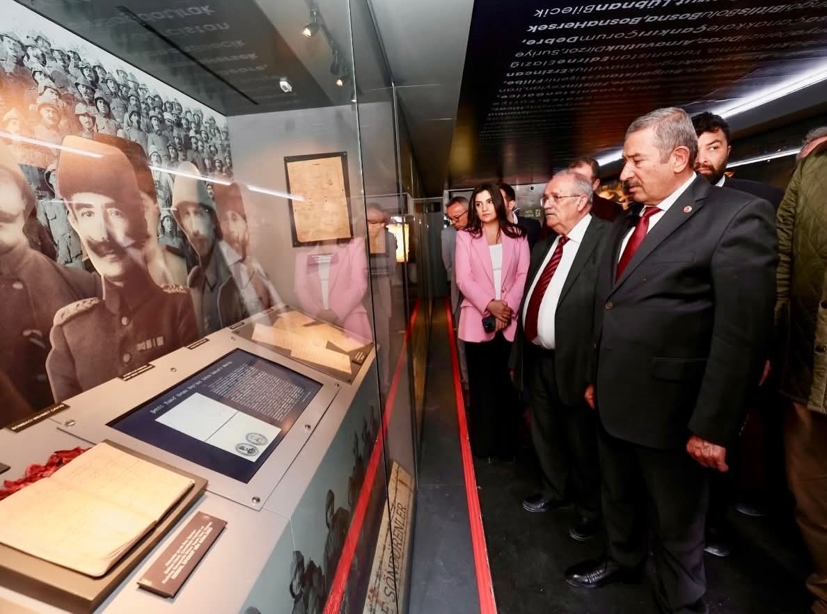 Darende’de "Çanakkale Savaşları Mobil Müzesi"ne yoğun ilgi
