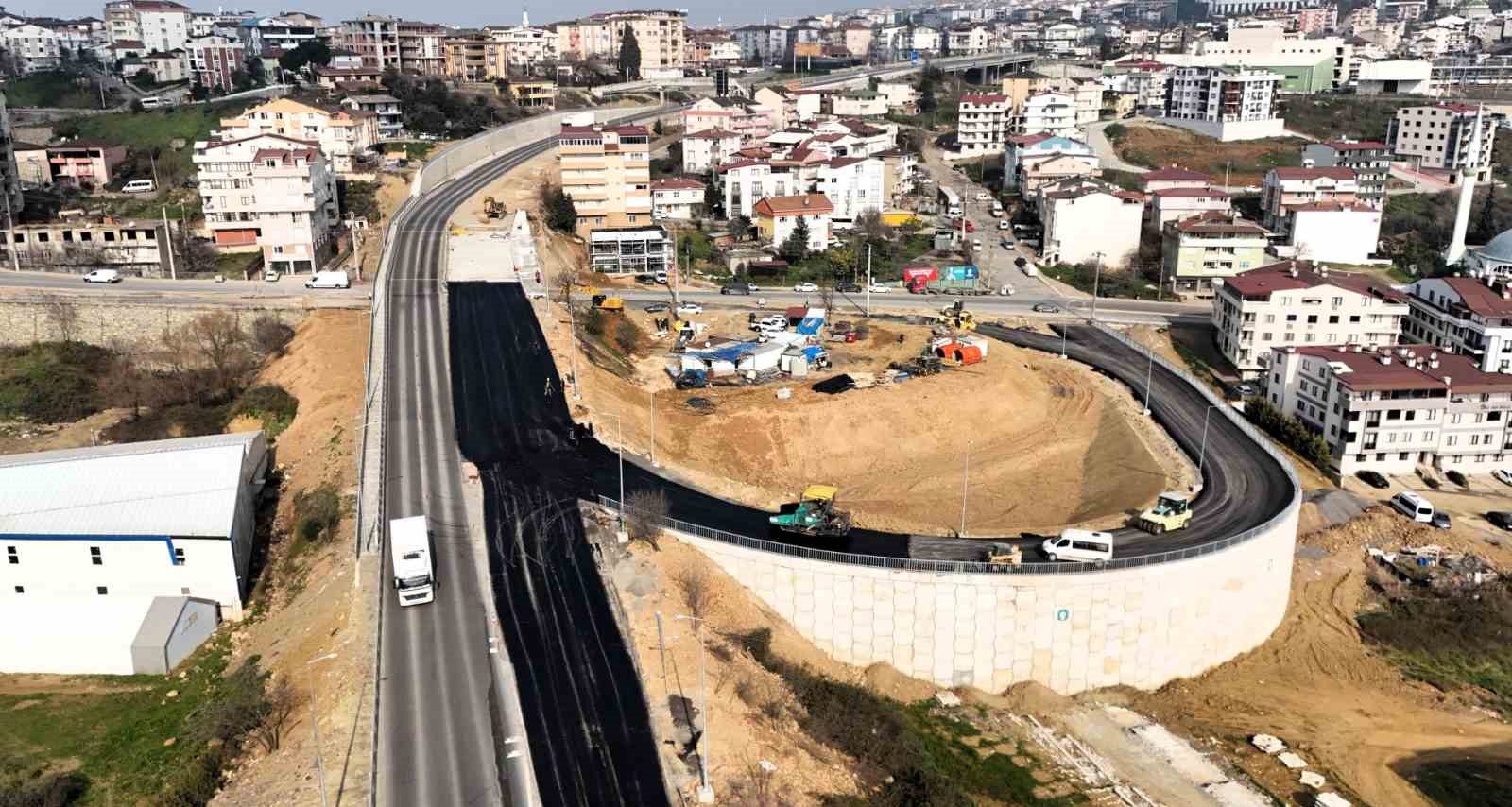 Darıca ve Eskihisar trafiğine nefes aldıracak projede sona doğru
