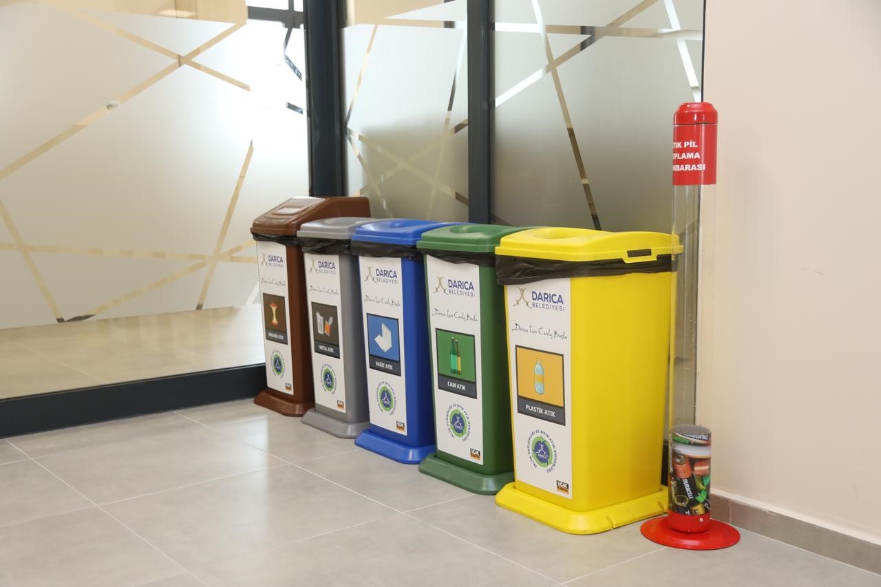 Darıca’daki kamu binalarında "Sıfır Atık Projesi" yaygınlaştırılıyor
