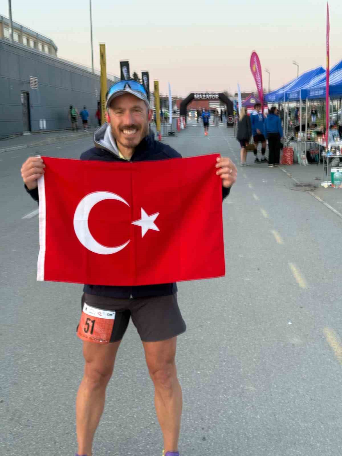 Datçalı maratoncuda Hırvatistan’da 100 kilometrelik başarı
