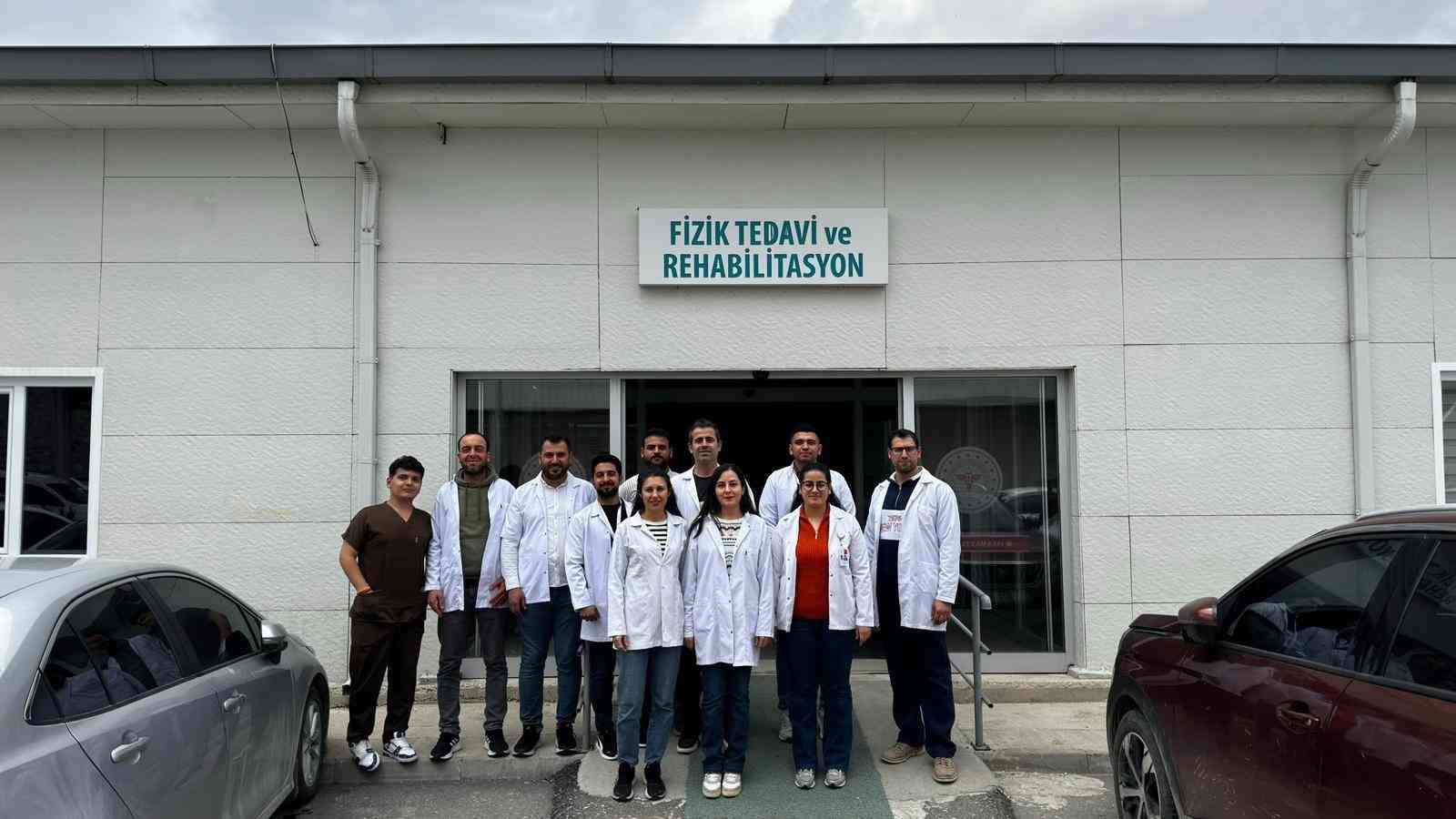 Defne Devlet Hastanesi Fizik Tedavi Ünitesi 300 bin seans gerçekleştirdi
