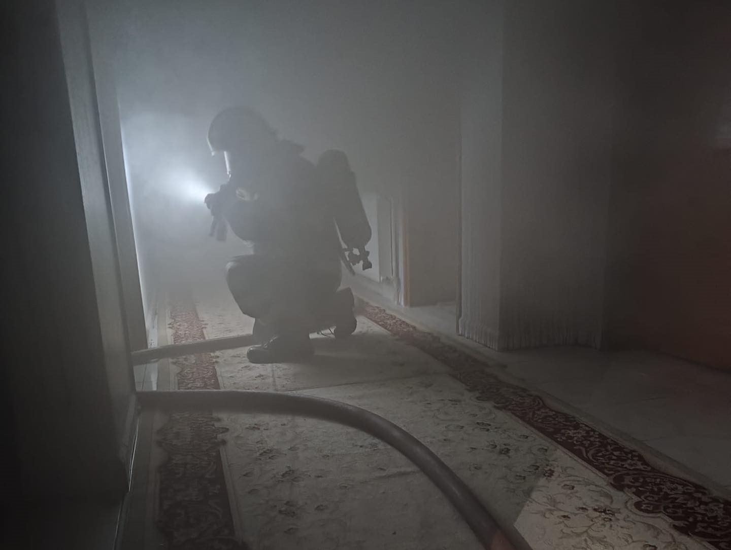 Defne’de ev yangını
