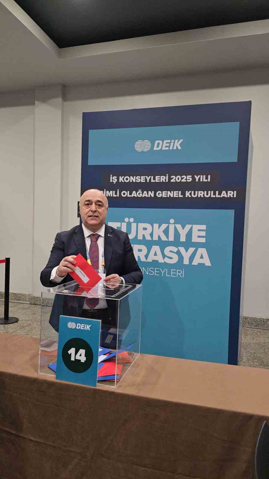 DEİK Türkiye-Gürcistan İş Konseyi Başkanlığına Osman Çalışkan yeniden seçildi
