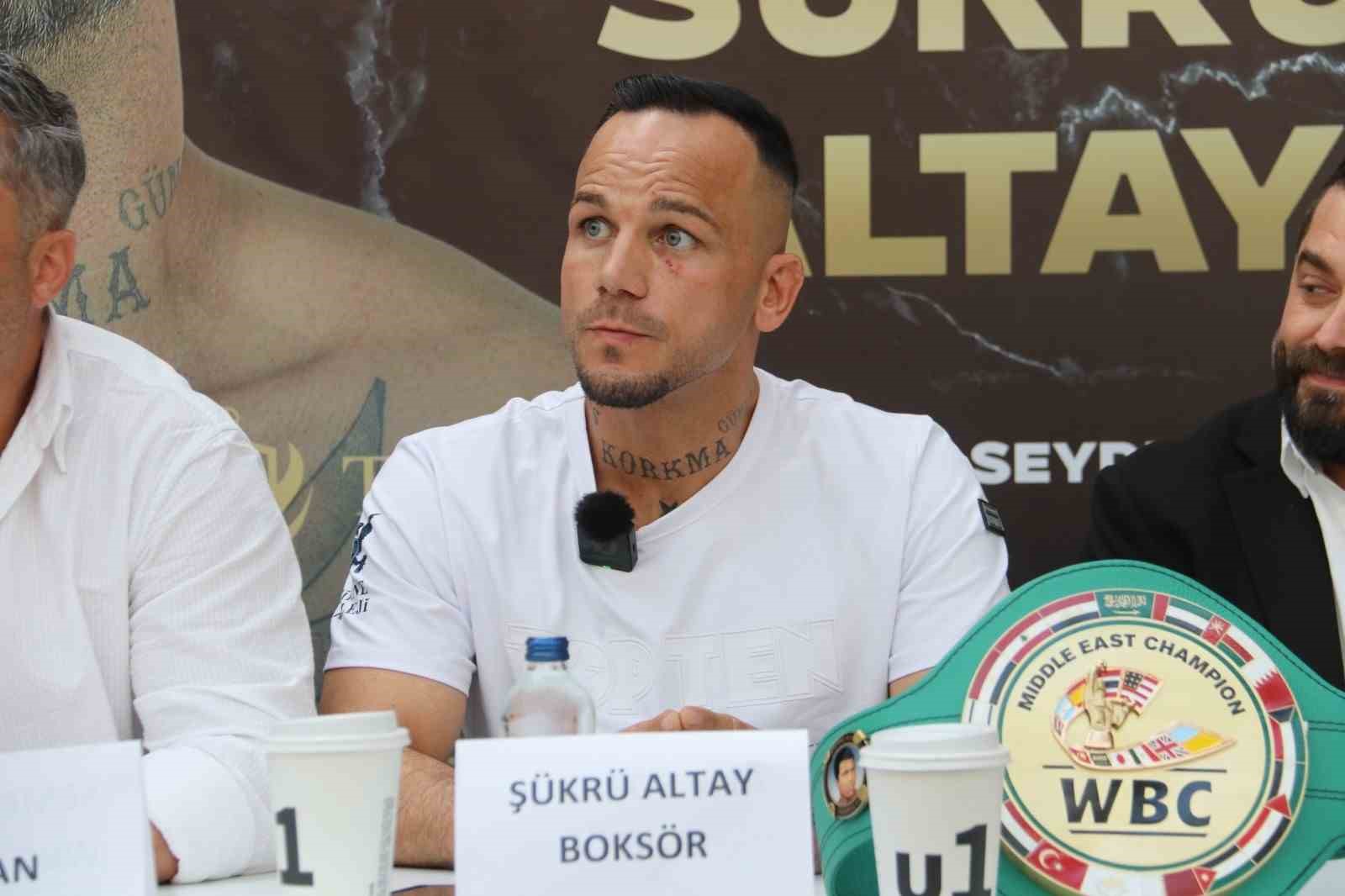 Demir Yumruk Altay, Seydikemer’de altın kemer için ringe çıkacak
