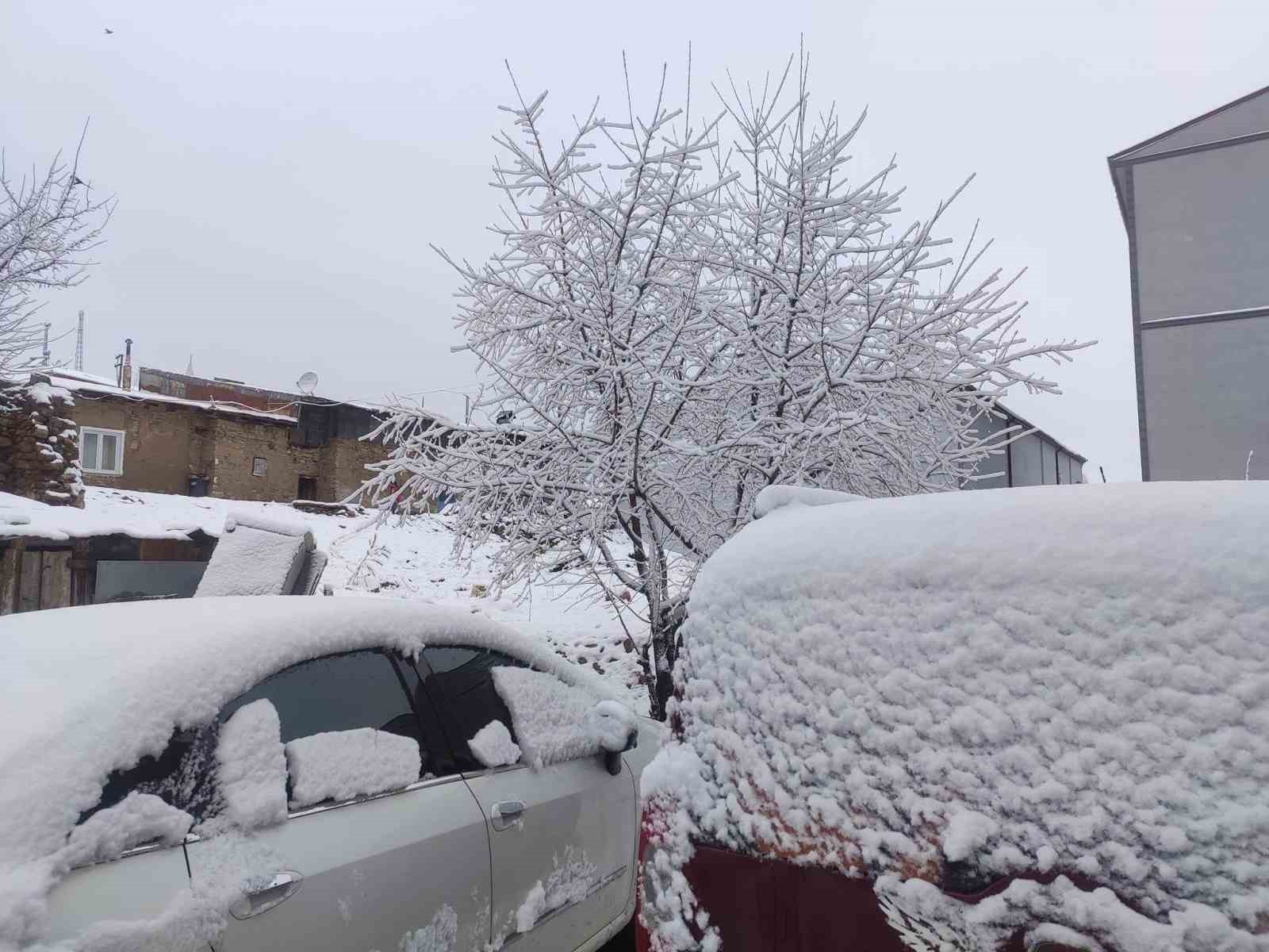 Demirözü’nde nisan sürprizi: İlçe beyaza büründü
