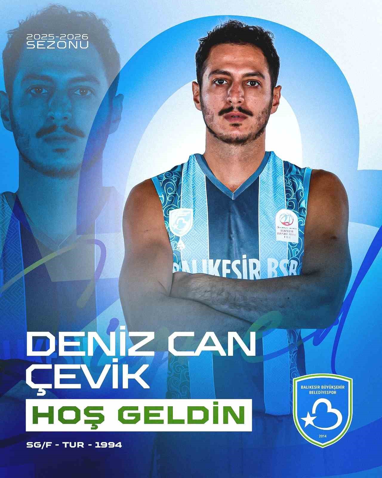 Deniz Can Çevik, Balıkesir Büyükşehir Belediye’de
