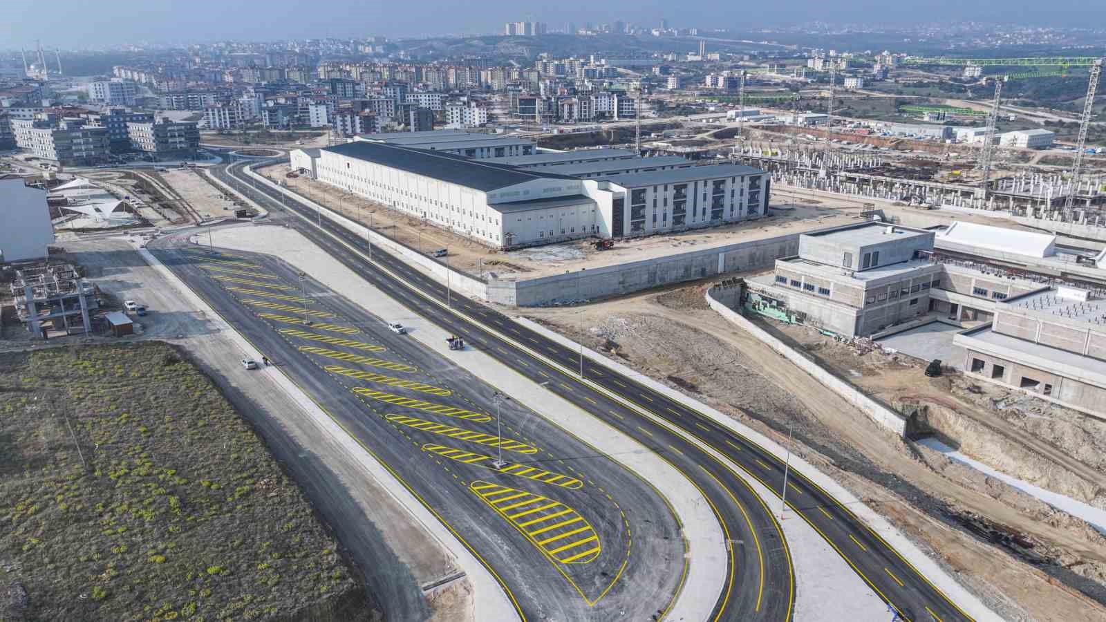 Denizli Acil Durum Hastanesine ulaşım altyapısı tamamlandı
