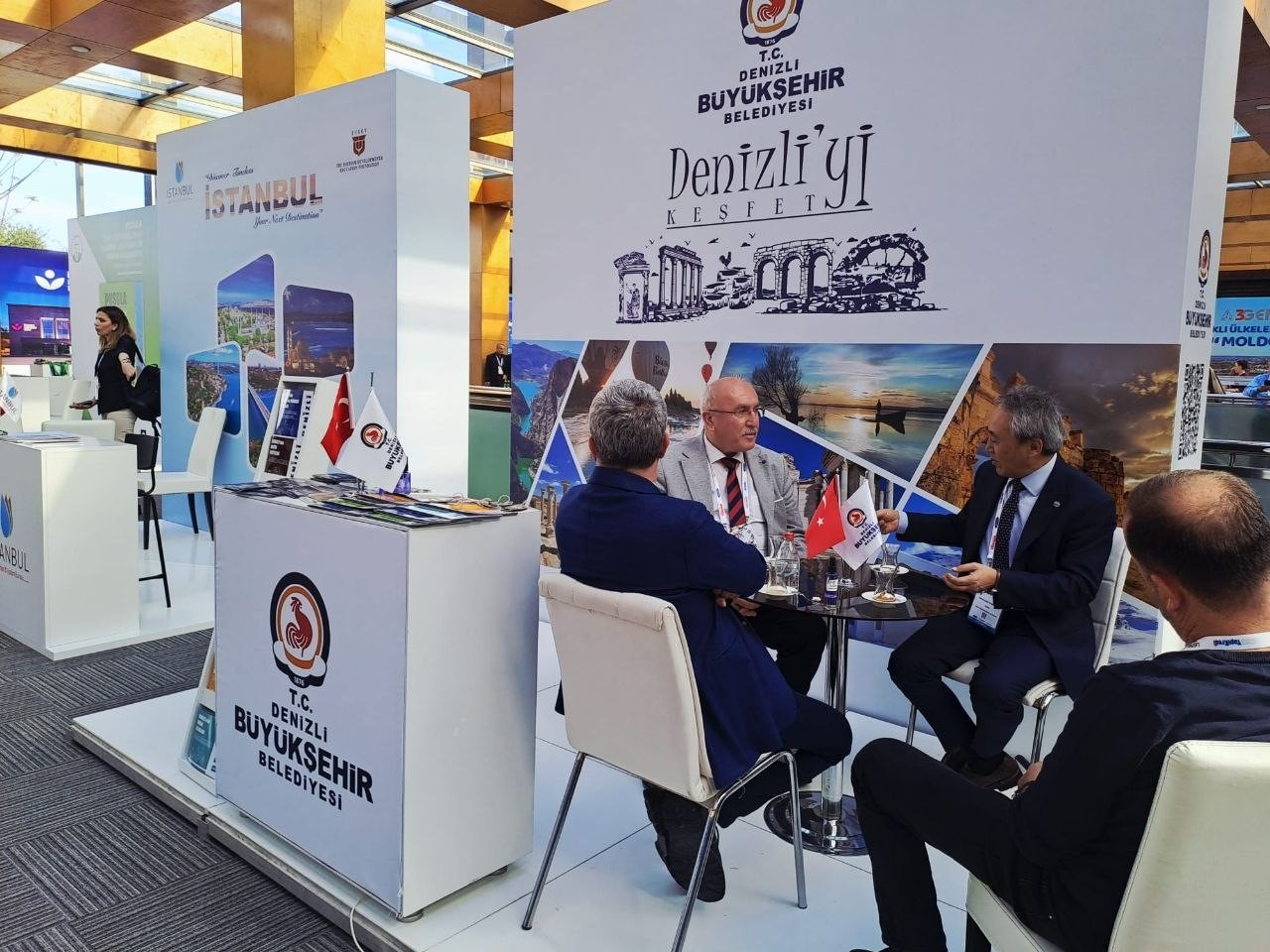 Denizli Büyükşehir kentin turizm vizyonunu Antalya’da sergiledi
