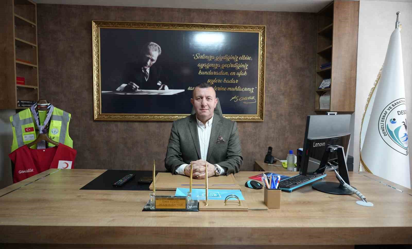 Denizli Esnaf Odasından bayram öncesi yerel esnafla dayanışma çağrısı
