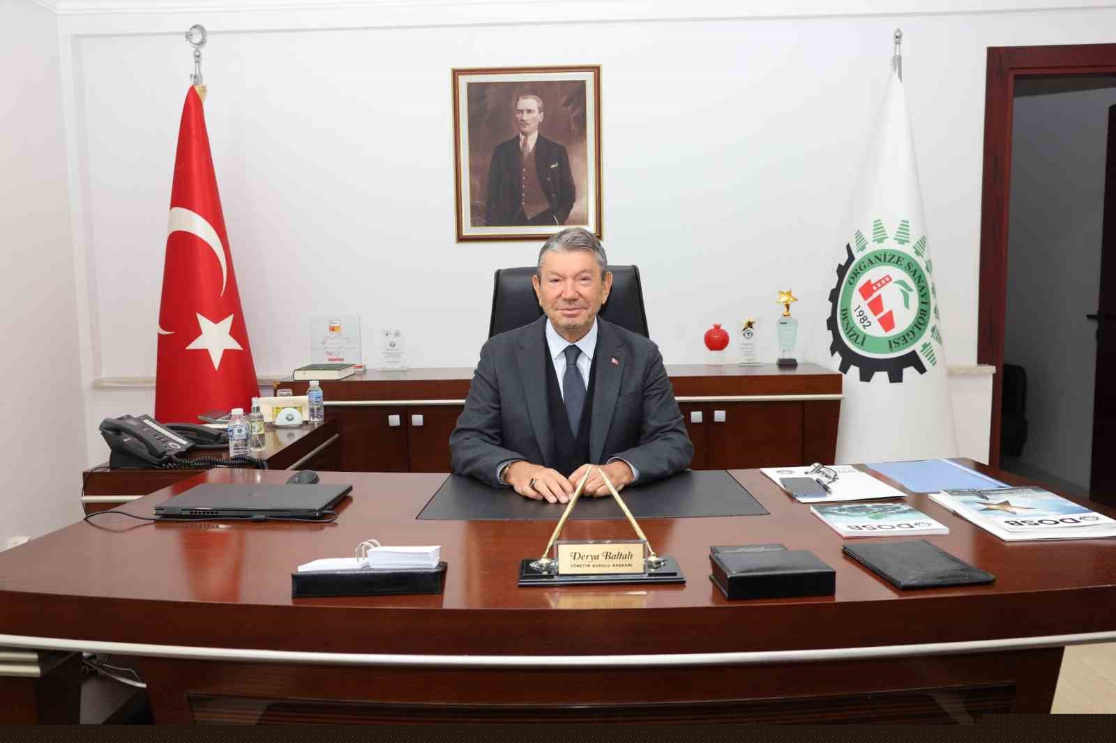 Denizli OSB Başkanı Baltalı ; "Denizli OSB ile ilgili büyük hayallerimiz var"
