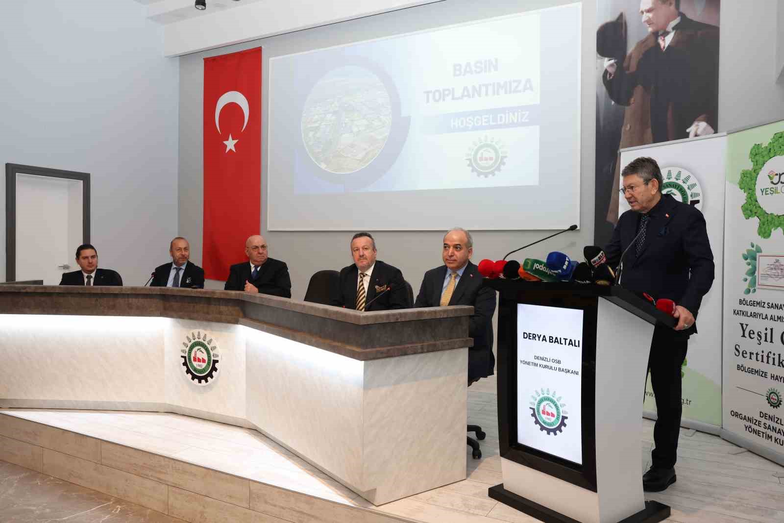 Denizli OSB Yönetimi vizyon projeleri ve yeni yatırımları anlattı
Denizli OSB Yönetimi vizyon projeleri ve yeni yatırımları anlattı