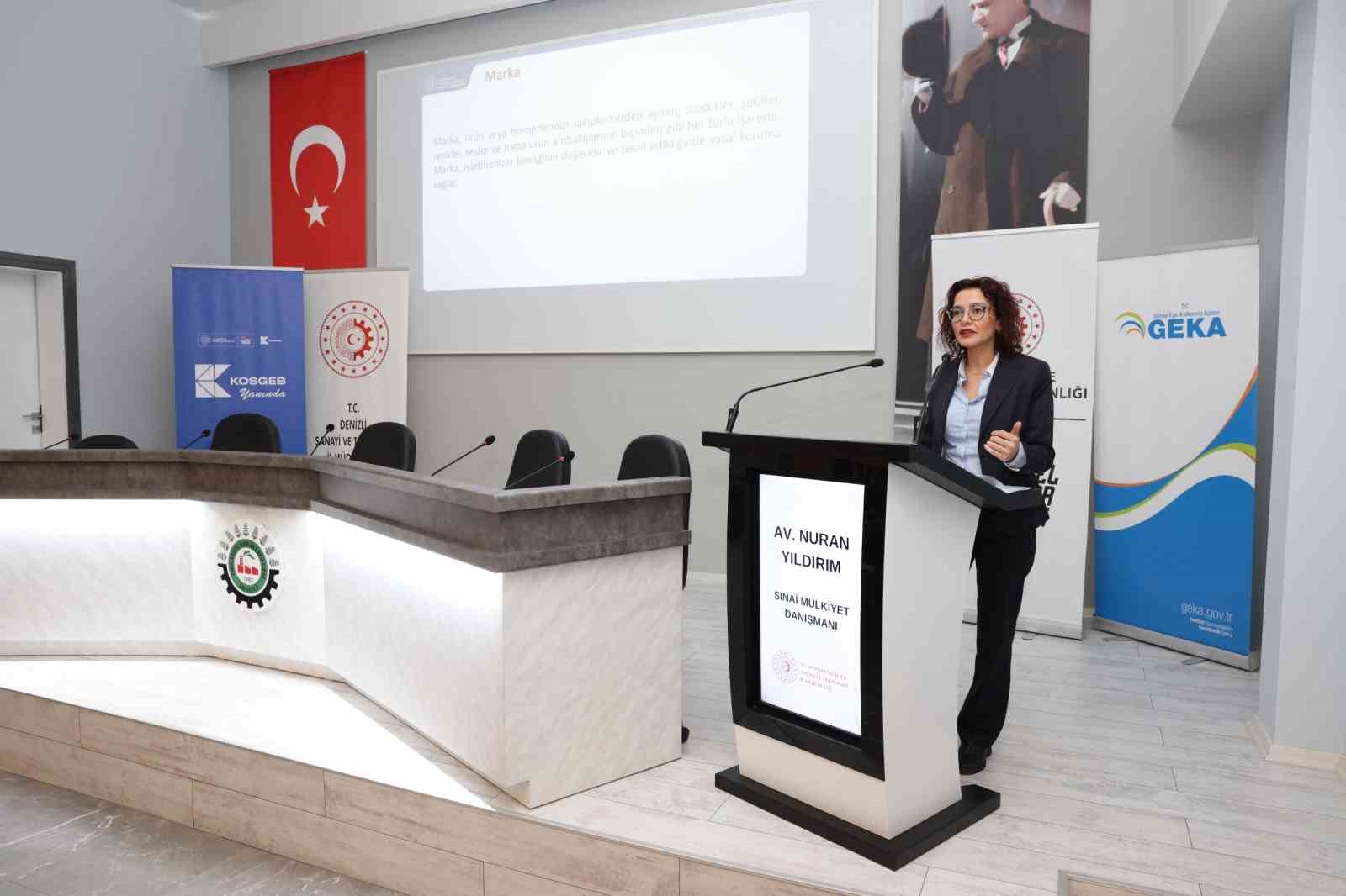 Denizli OSB’de devlet destekleri bilgilendirme toplantısı düzenlendi
