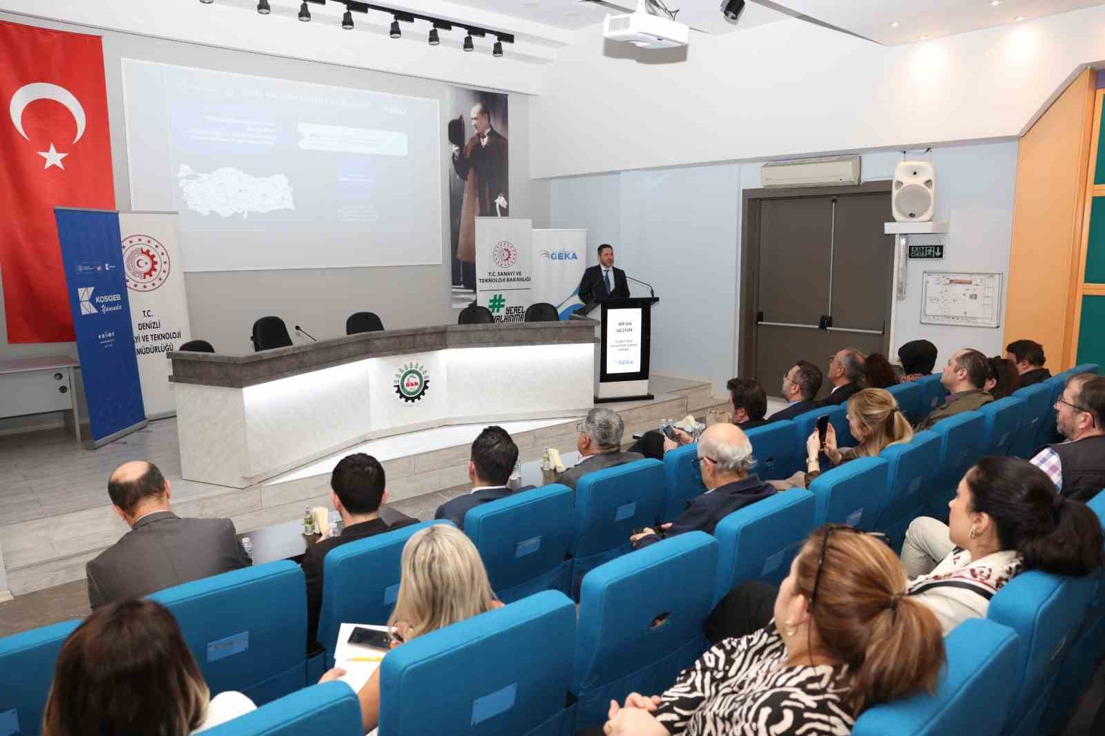 Denizli OSB’de devlet destekleri bilgilendirme toplantısı düzenlendi
