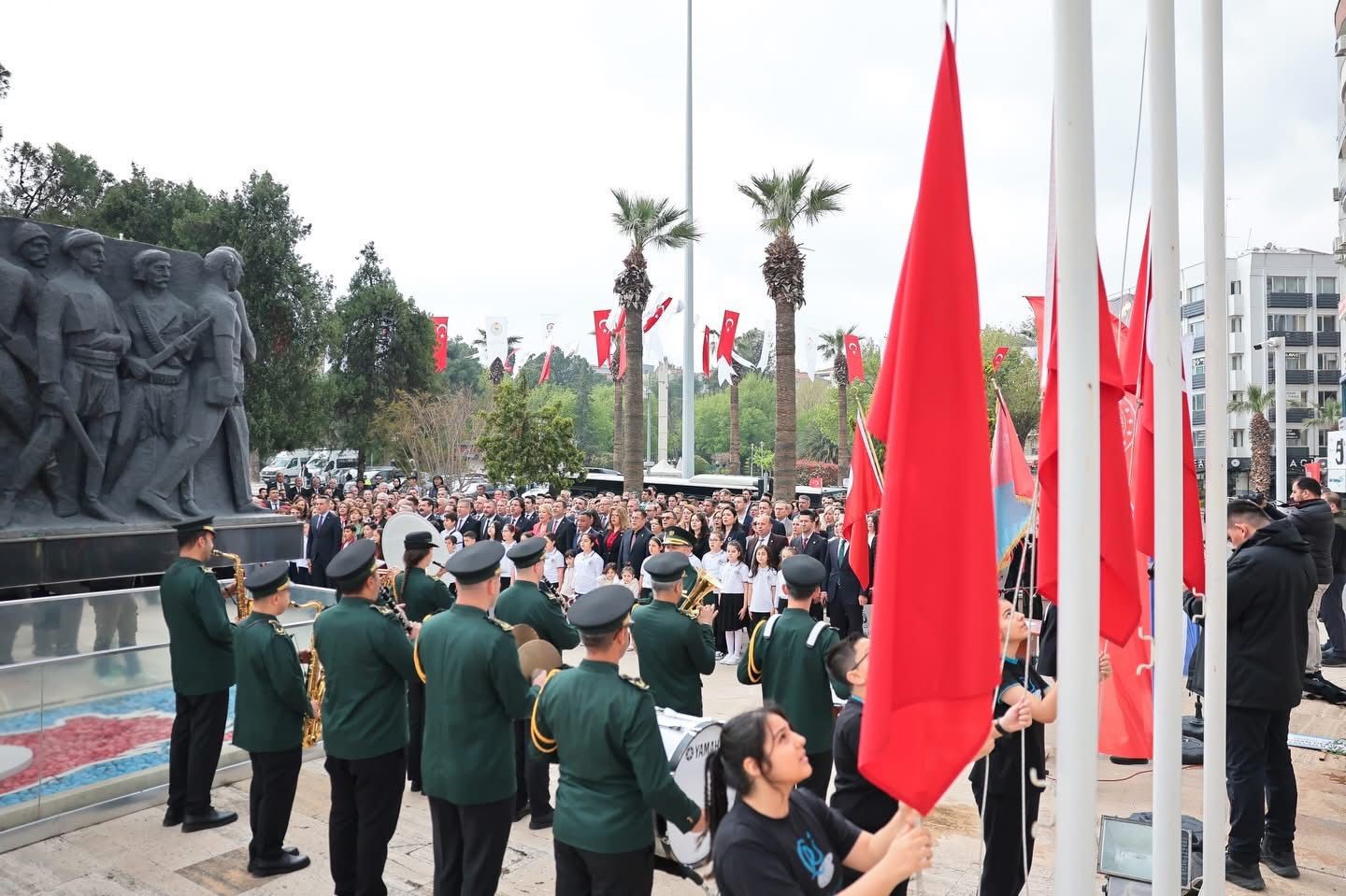 Denizli’de 23 Nisan coşkuyla kutlanıyor
