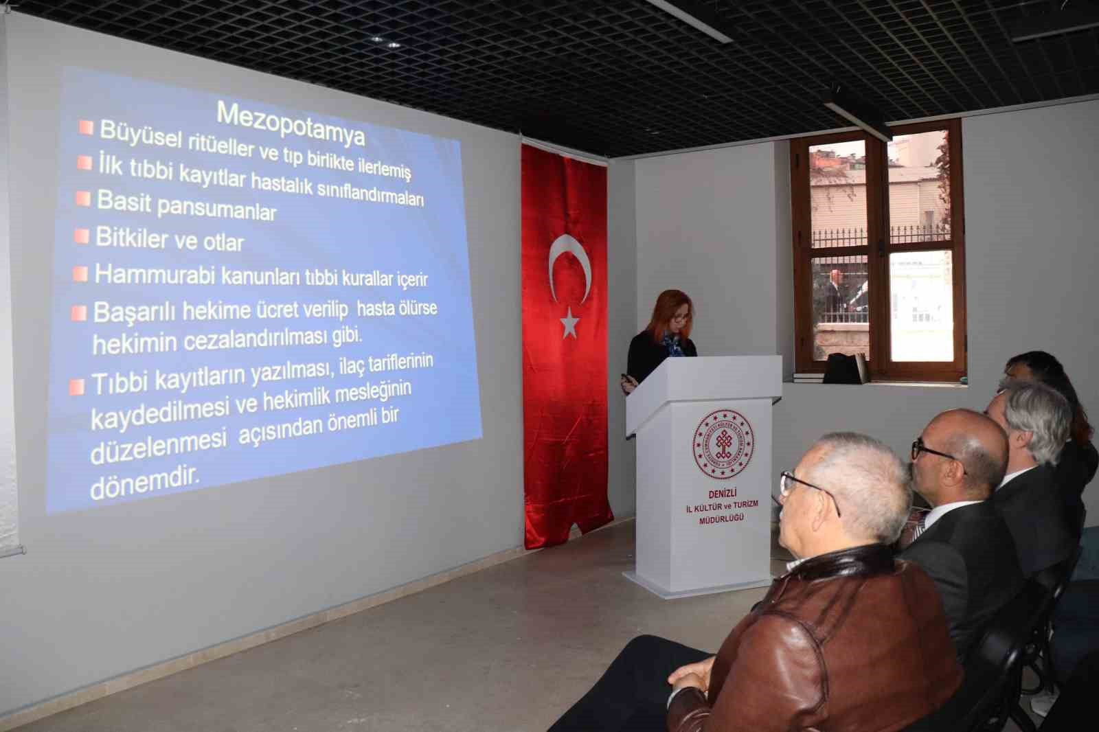 Denizli’de Antik Tıp Aletleri Sergisi yoğun ilgi gördü
