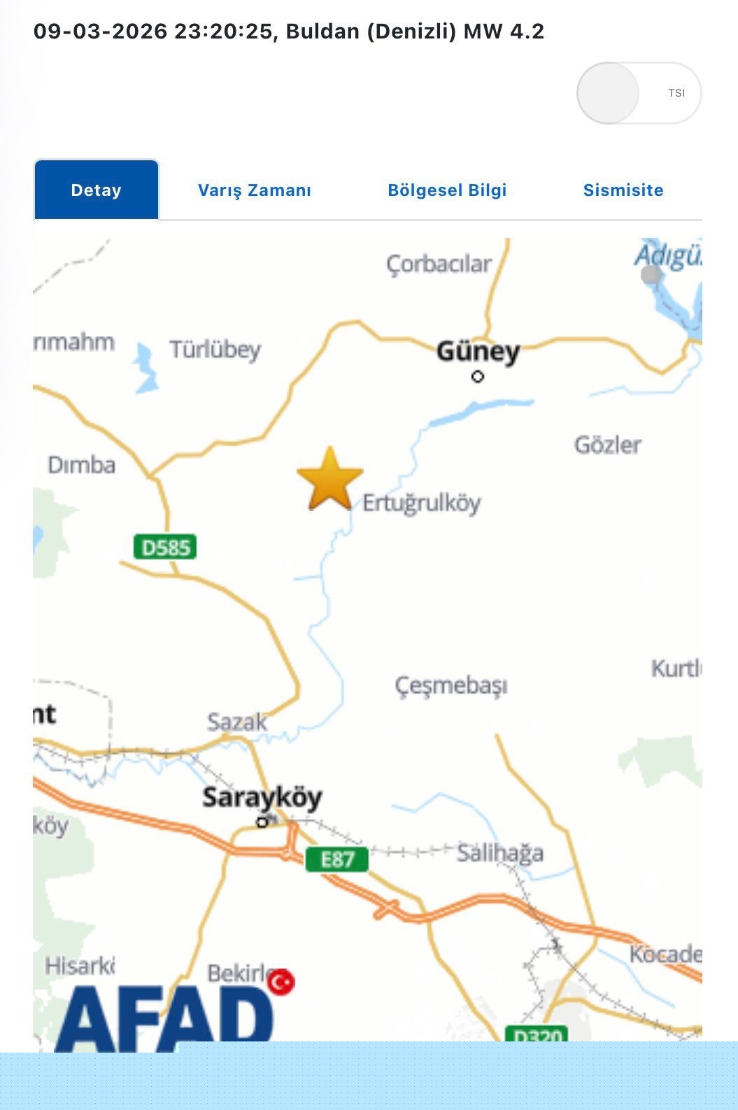 Denizli’de devam eden artçı depremler vatandaşları korkutuyor
