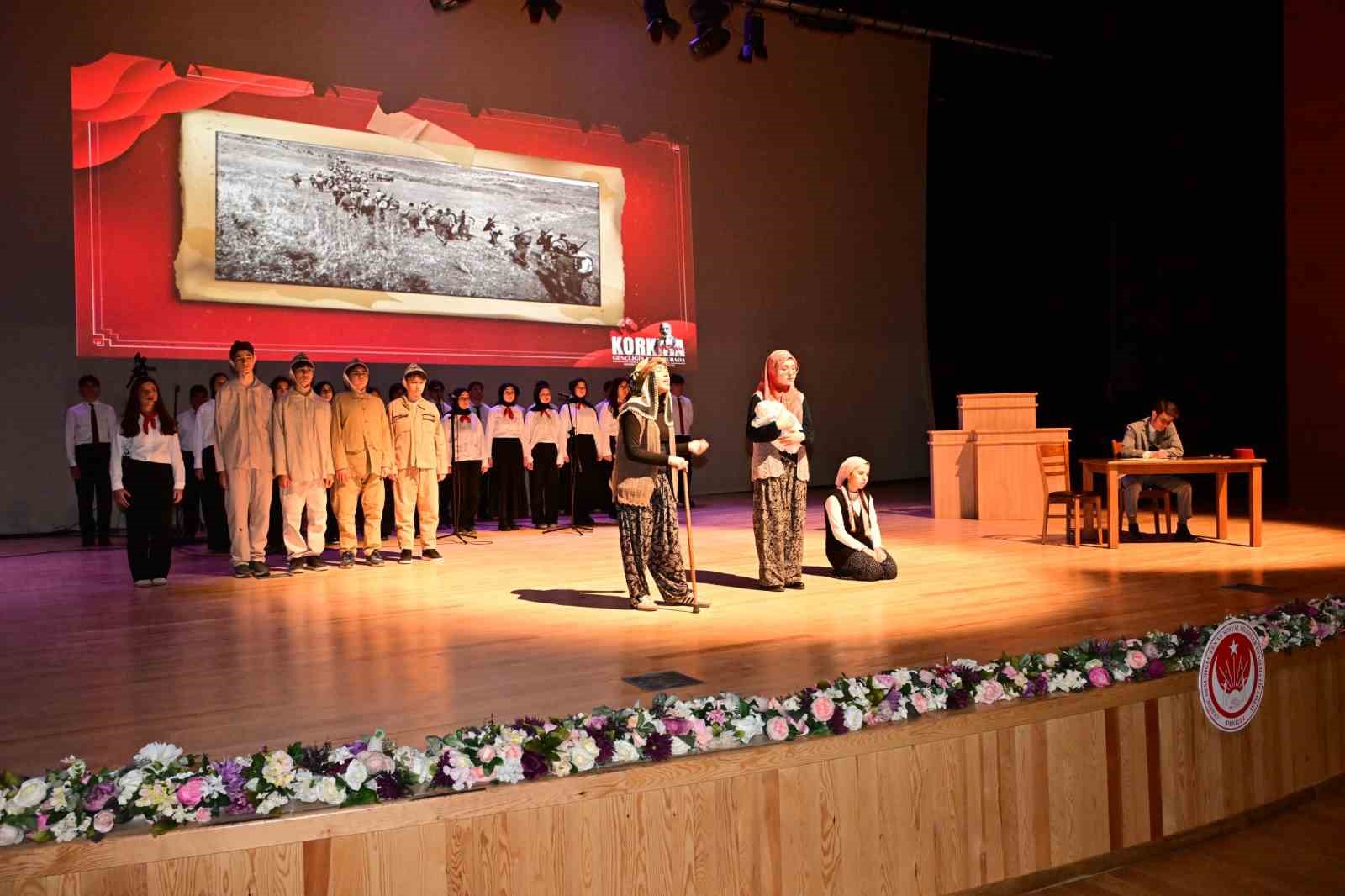 Denizli’de İstiklâl Marşı’nın kabulünün 105. yılı coşkuyla anıldı
