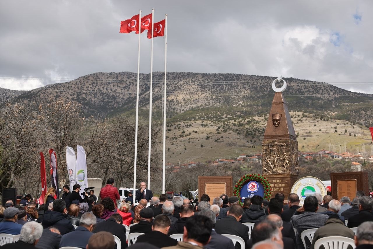Denizli’de milli mücadele kahramanlarına asırlık vefa
