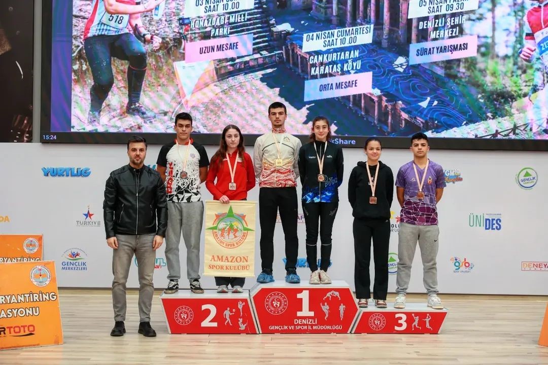 Denizli’de  oryantiring heyecanı sürüyor
