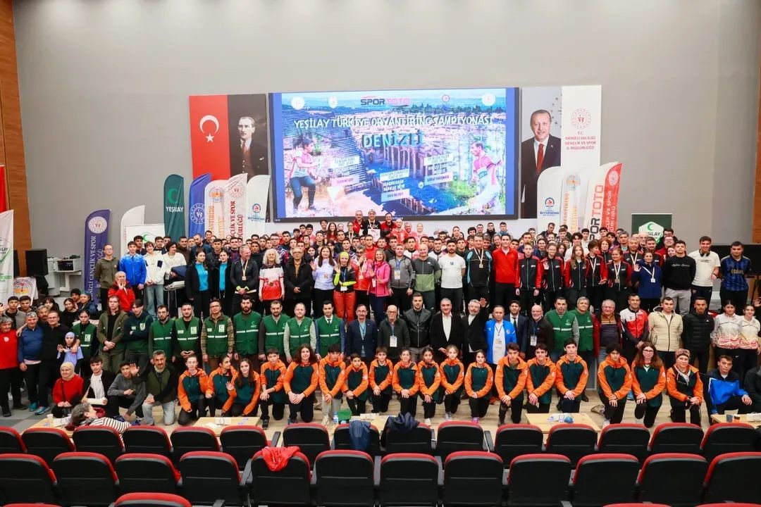 Denizli’de  oryantiring heyecanı sürüyor
