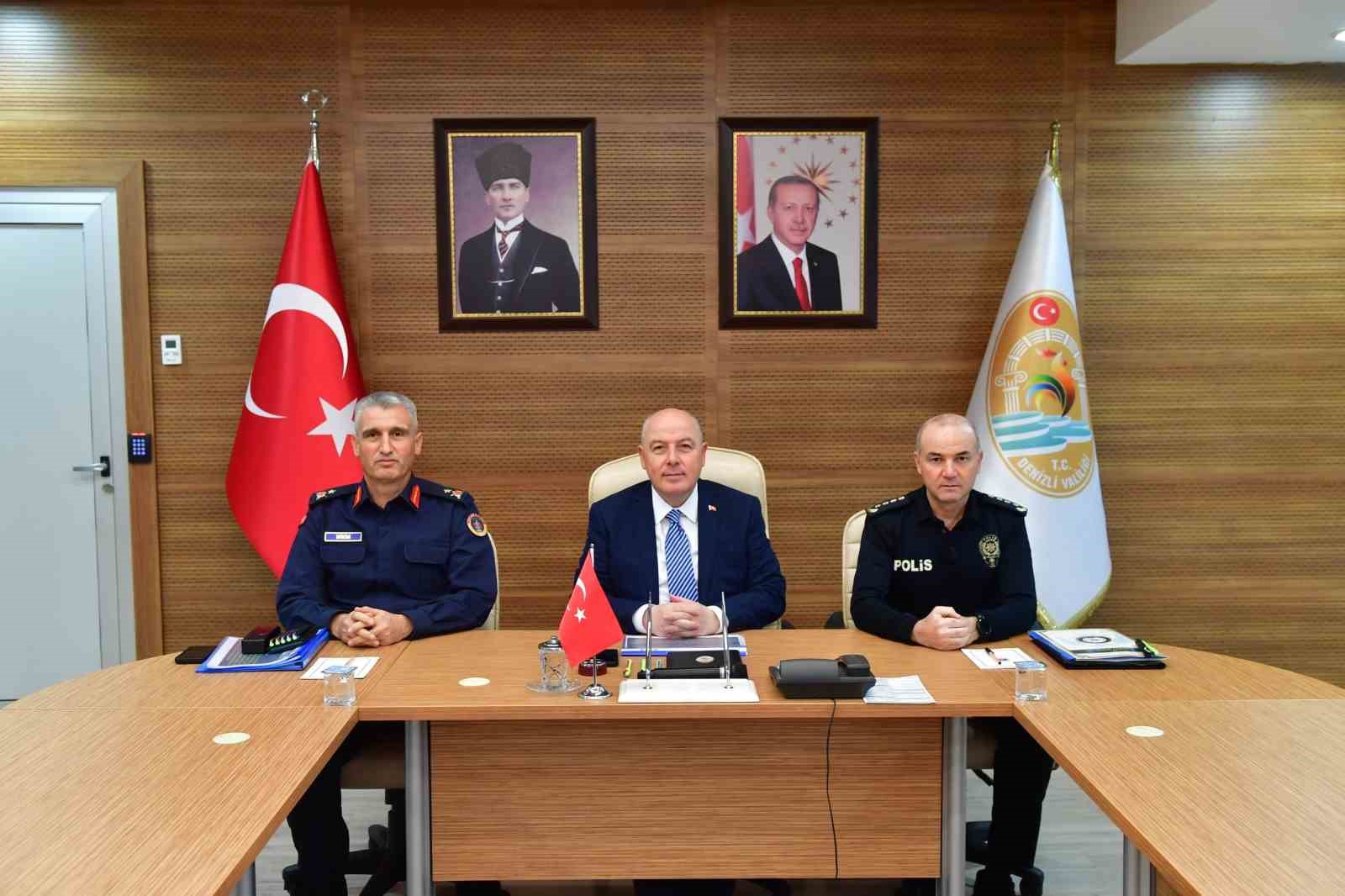 Denizli’de suç oranları düştü, yakalanan şahıs sayısı arttı
