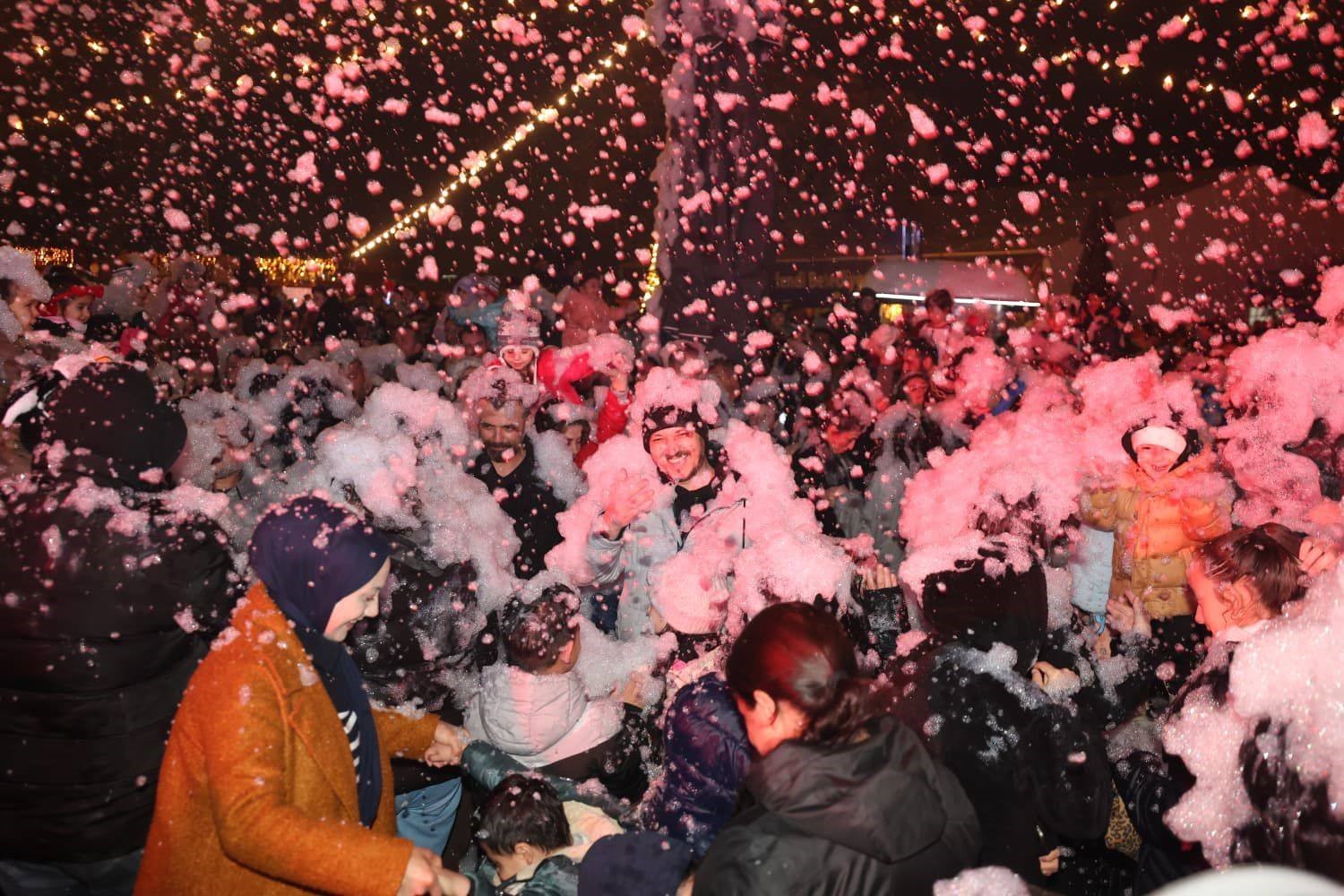 Denizli’de yılbaşı kutlamaları sakin geçti
