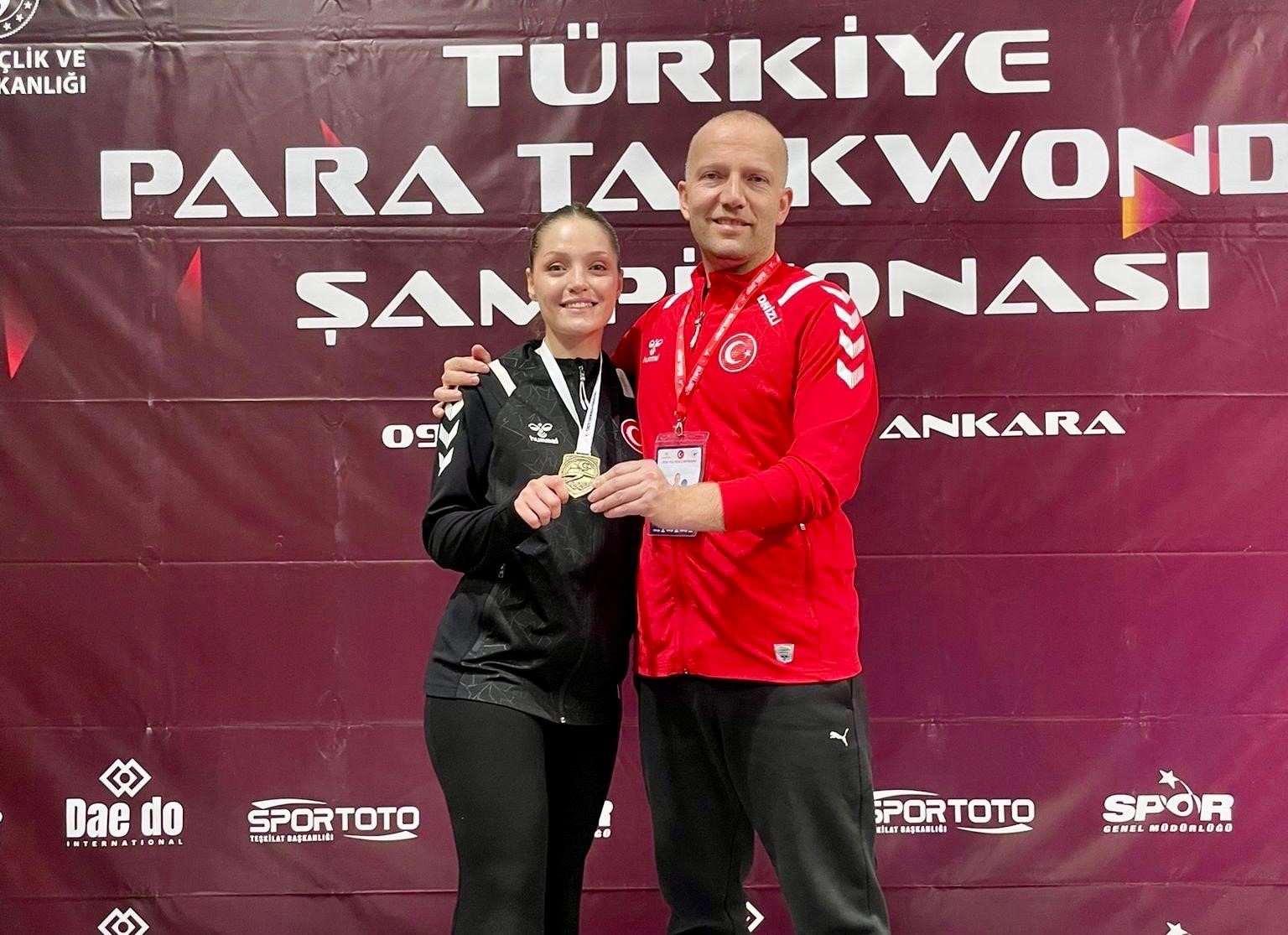 Denizlili Parataekwondo Sporcuları Türkiye Şampiyonasında 4 Madalya Kazandı
