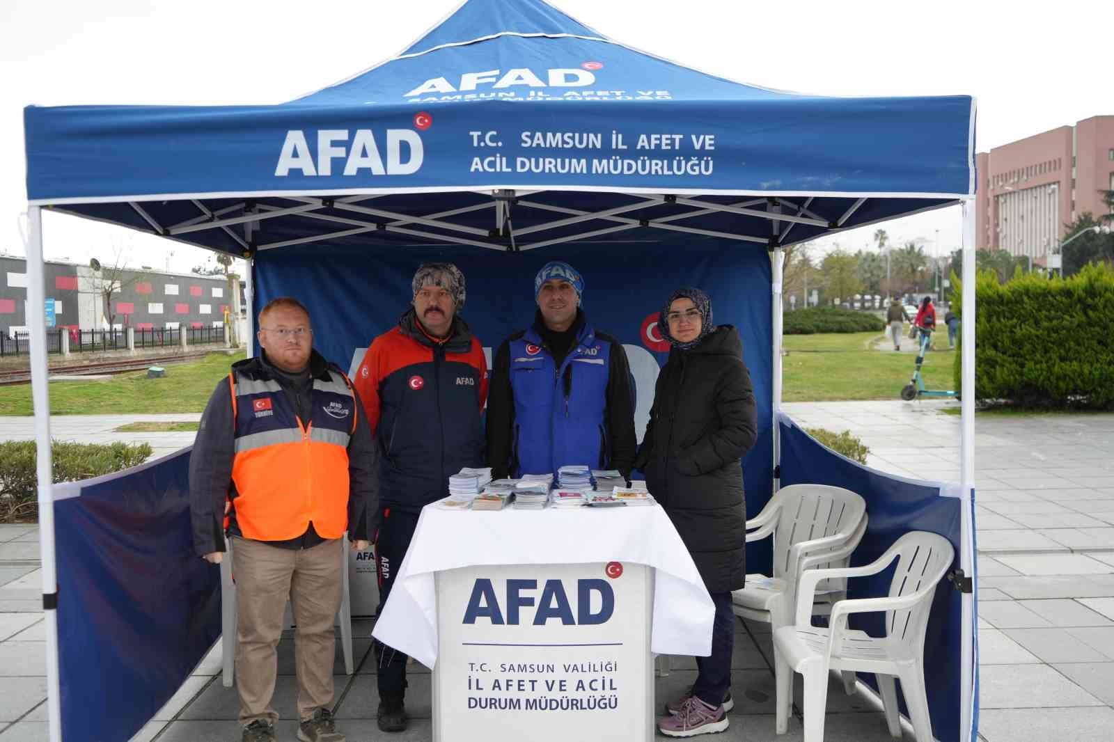 Deprem Simülasyon Tırı Samsun’da eğitimlere başladı
