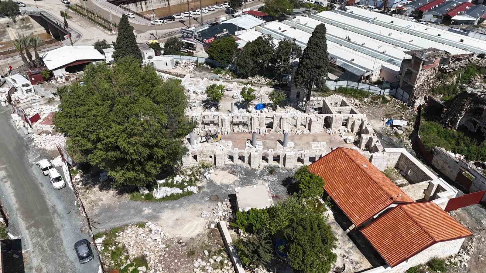 Depremde yerle bir olan Antakya Ulu Cami yeniden vatandaşlarla buluşacağı günü bekliyor
