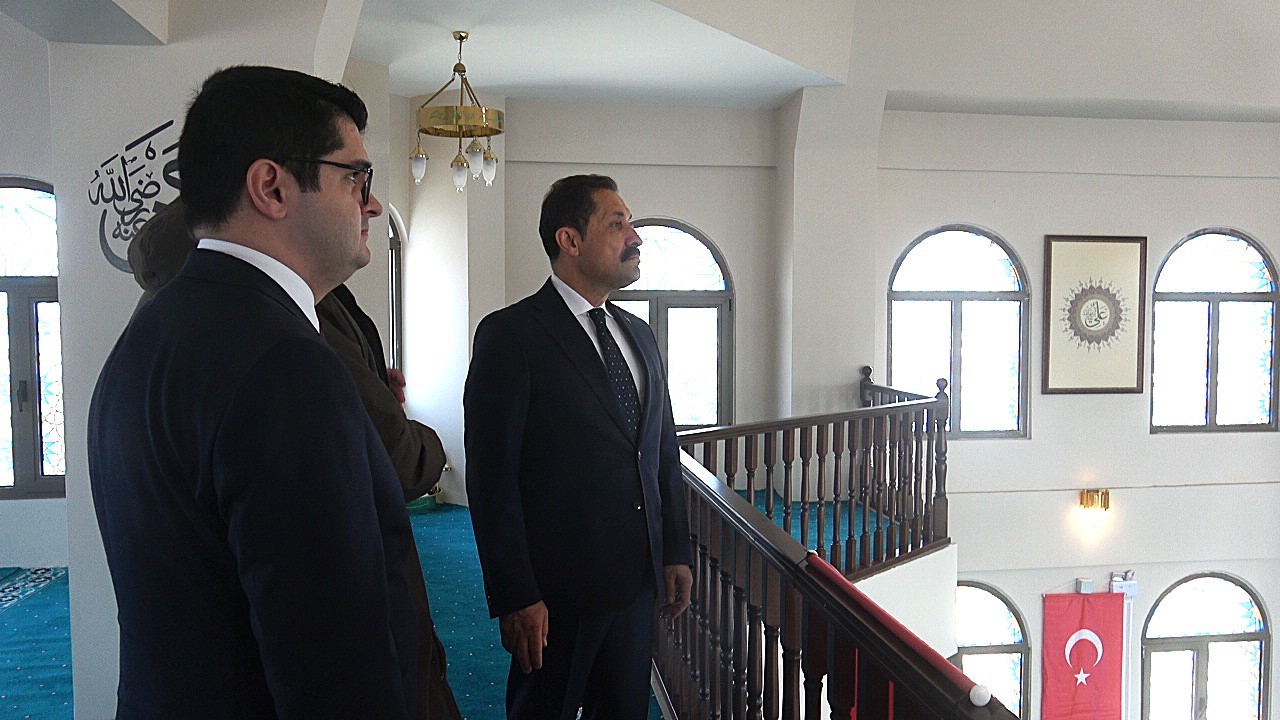 Depremin ardından inşa edilen 123. cami ibadete açıldı
