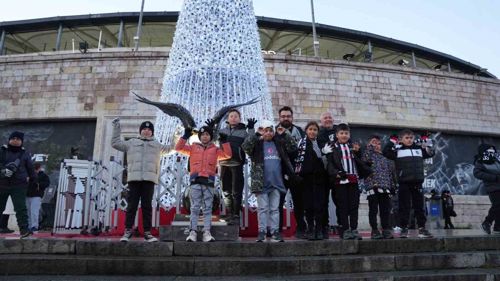 Depremzede gençler Süper Lig maçında moral buldu
