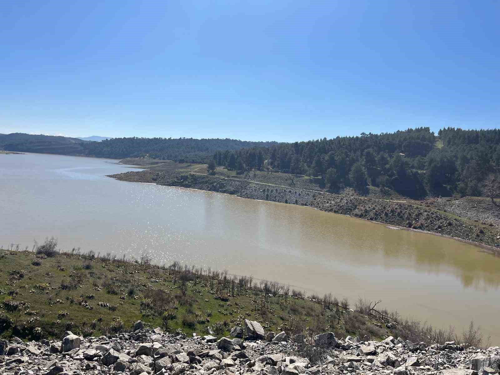 Derbent Barajı’nda su seviyesi zirvede
