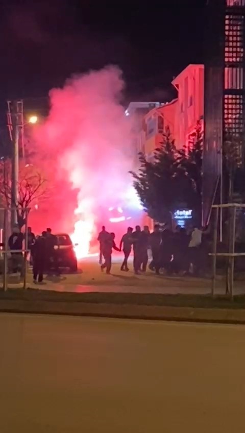 Derbi sonrası Edirne’de taraftar kavgası

